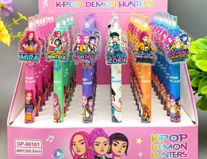 KPOP Demon Hunters Character Gel Pen – Random Design