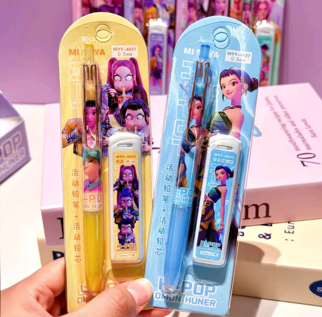 KPOP Demon Hunters Mechanical Pencil Set