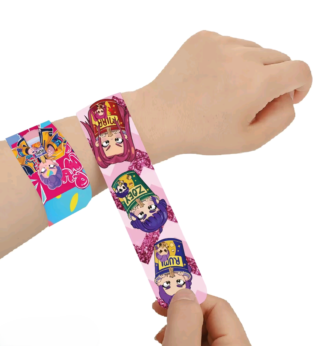 KPOP Demon Hunters Slap Bracelet – Random Design (1 Piece)