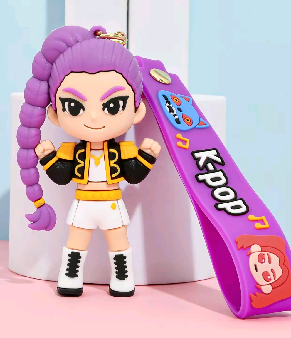 KPOP Demon Hunters Character Keychain – 5 Designs Available