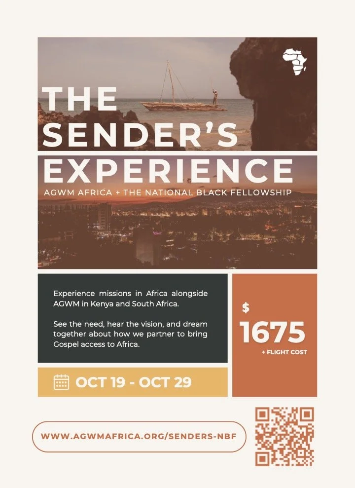 The Senders Experience:NBF X AGWM Africa Trip