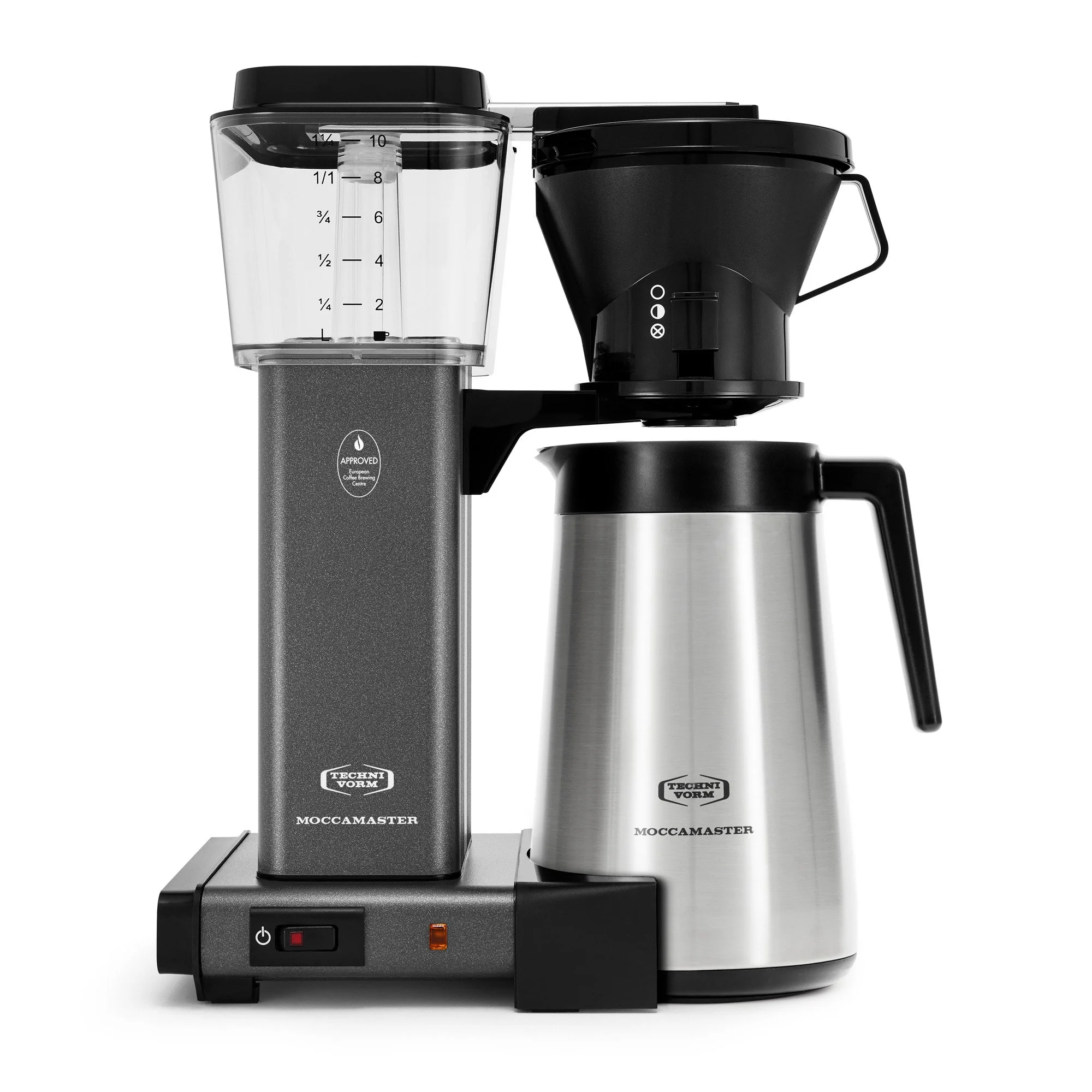MOCCAMASTER KBT coffee brewer -- Stone Grey