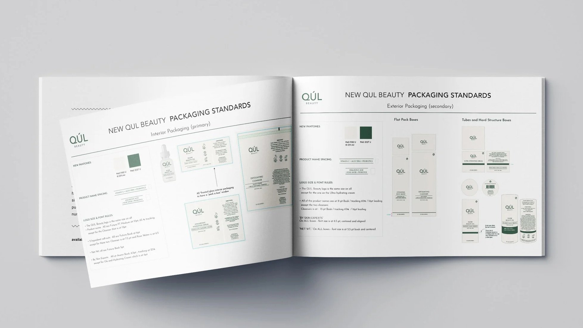 NEW QÚL Beauty Packaging Guidelines