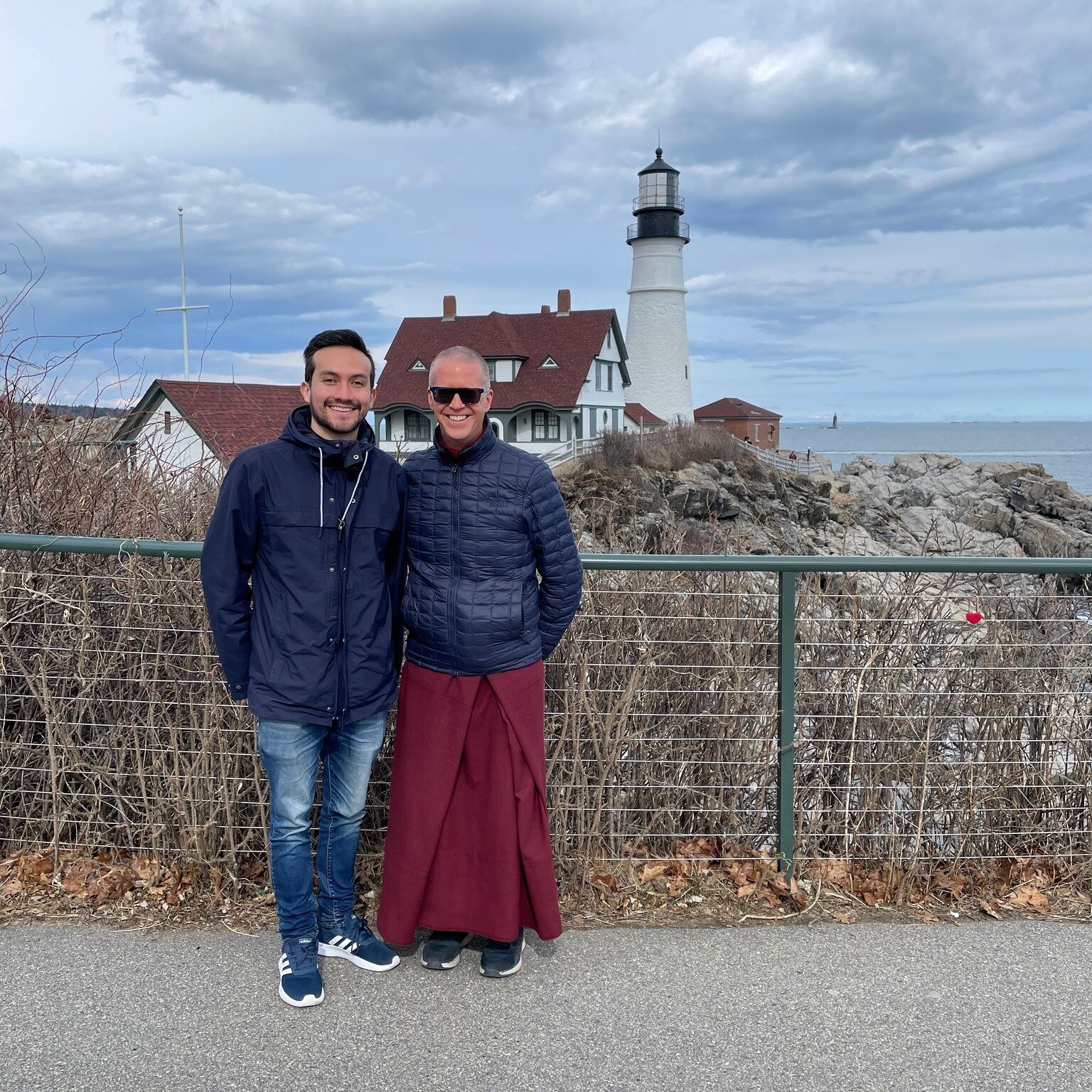 Outside of Cambridge this winter term . . . 

💥Gen Khedrub went over at Boston College to give a talk on Buddha's teachings on death and dying.

🚗Several practitioners from KMC Boston made their way down to KMC NY for the Vajrayogini fire puja to c