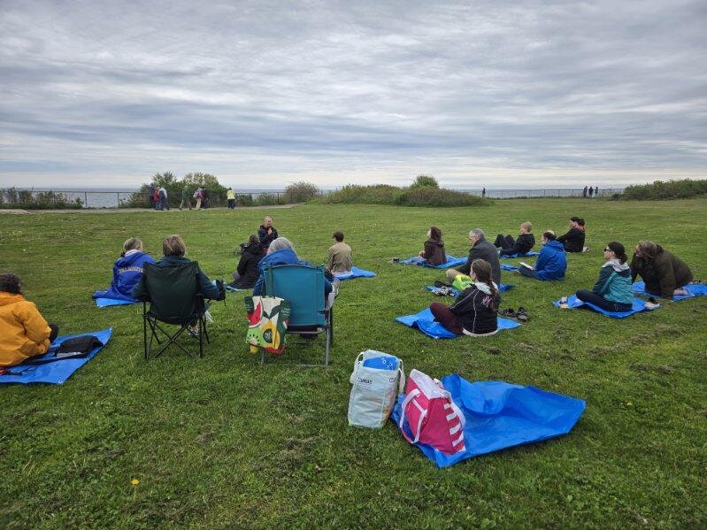 Last Saturday Gen Khedrub was up in Portland giving a free outdoor meditation at the iconic Portland Head Light. Thank you to all the volunteers who set up and prepared the picnic meal, and to everyone who came out to meditate.

If you have friends i