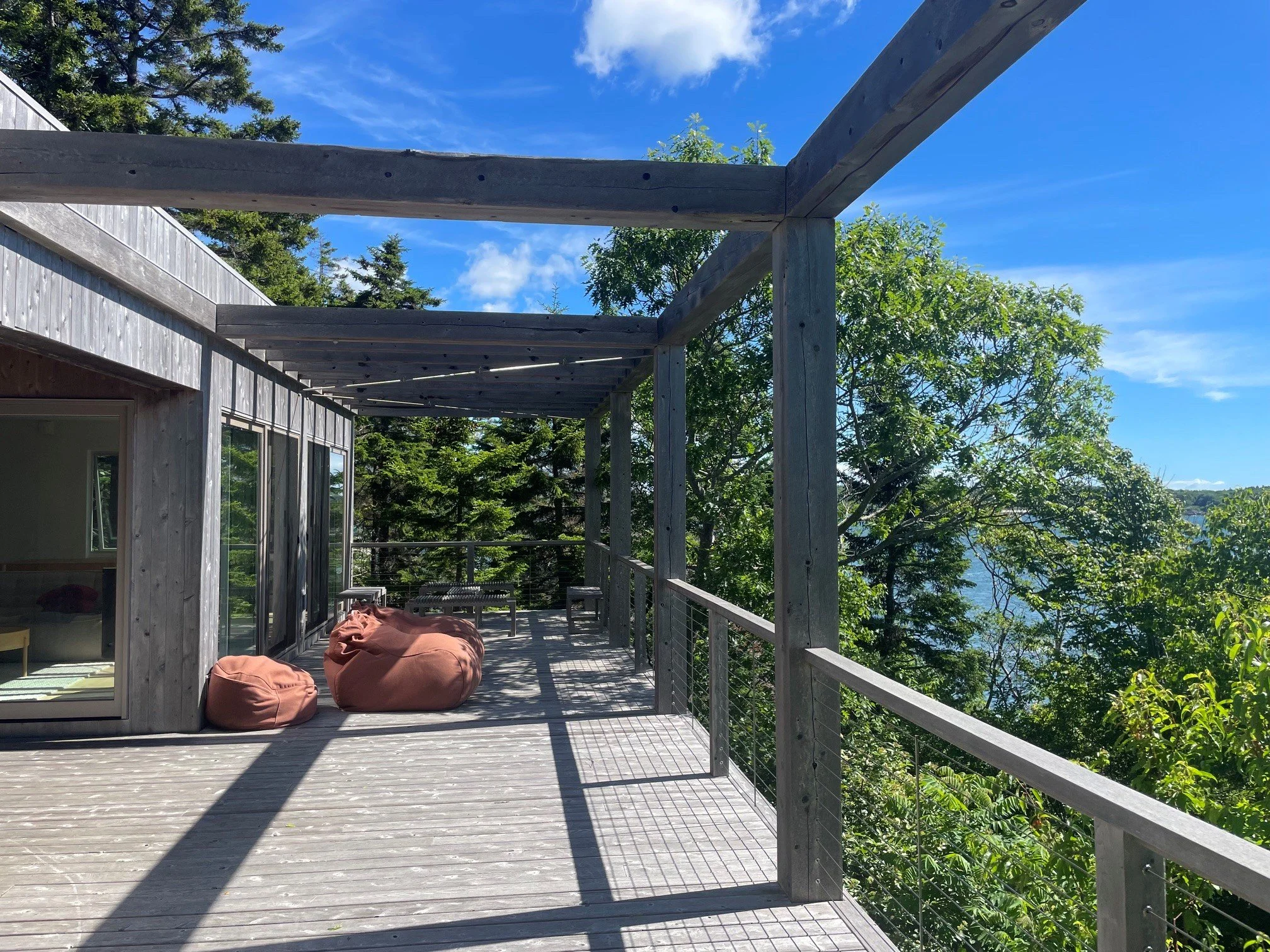 Outdoor Meditation Space on Peaks Island