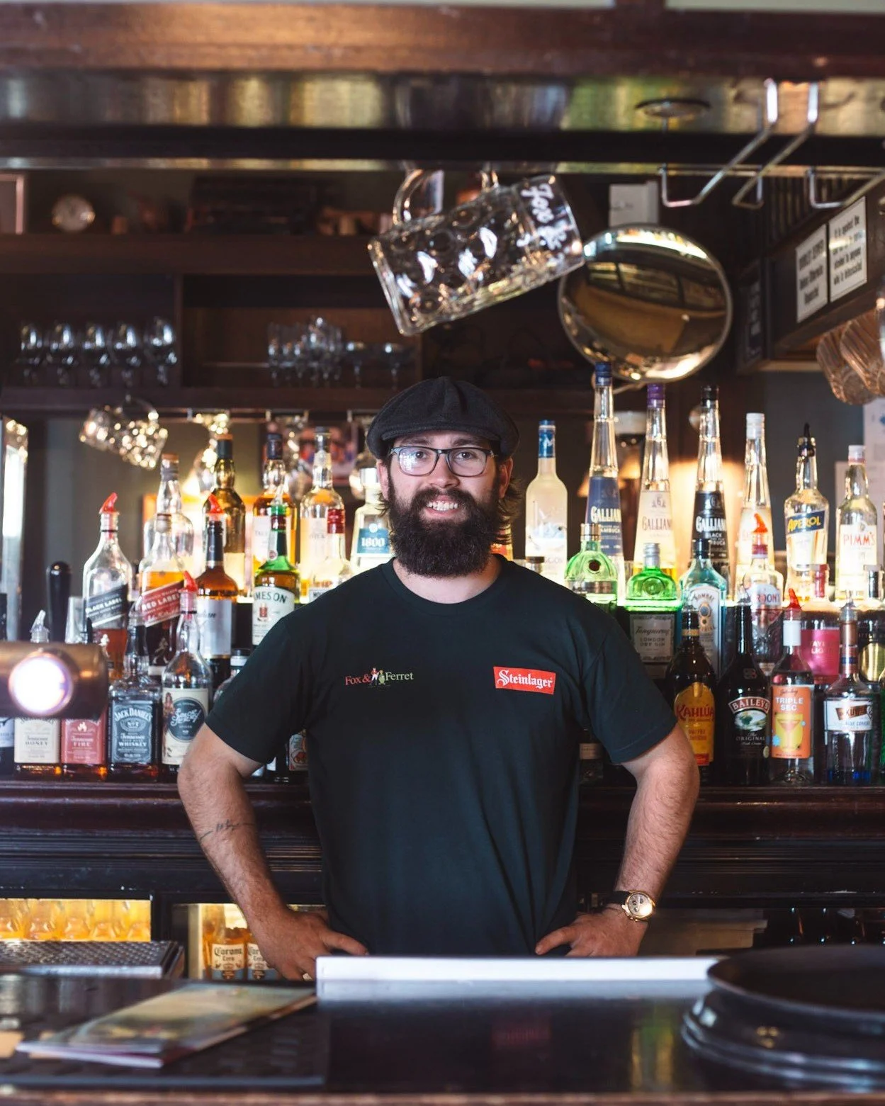 Faces of the Fox: Quinn

Meet Quinn &mdash; our Night Manager, people-person, and all-round Fox &amp; Ferret legend.
Once a competitive trampolinist (yep, Canterbury and NZ titles) and a former fencer, he&rsquo;s now jumping into hospo life with the 