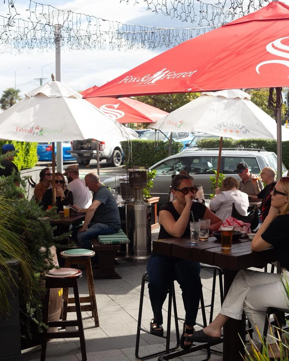 There&rsquo;s no better place to soak up this weather than our courtyard. Sunshine, spritzes, and long afternoons await.