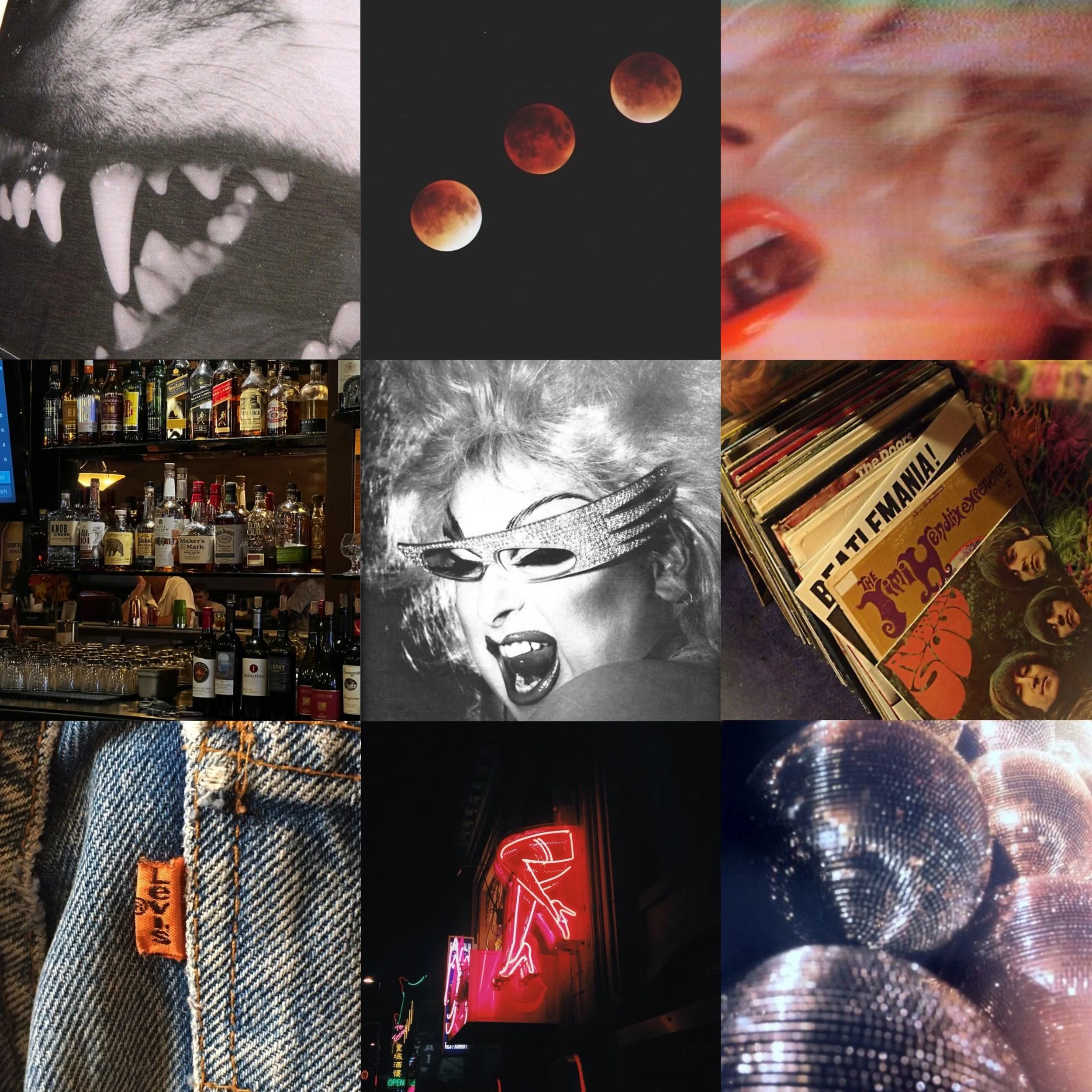 sasha gray's aesthetic board