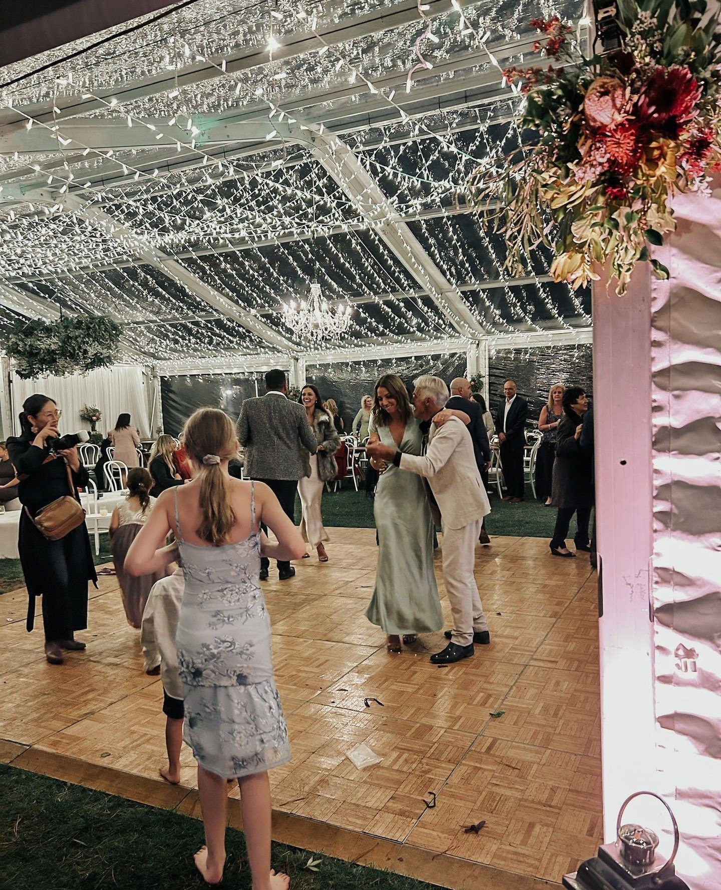 Lights, Cameras, Dancefloors!⁠
⁠
Ground a little unsteady? We have dancefloors to keep the night and good times rolling. Remember any booking made this month and mentioned will receive free lighting with any marquee hire for the month of April.⁠
⁠
⁠
