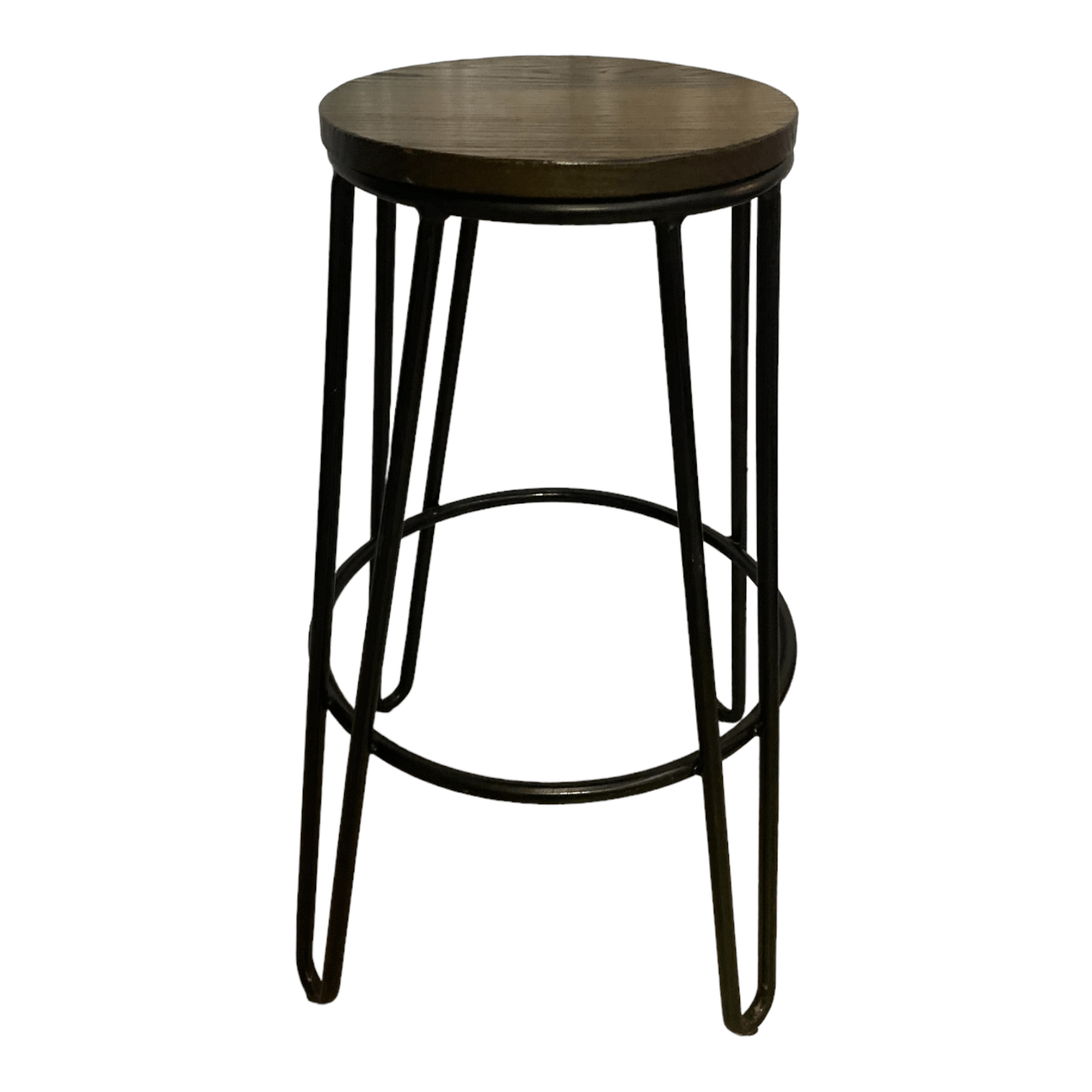 Stool - Hairpin (timber top)
