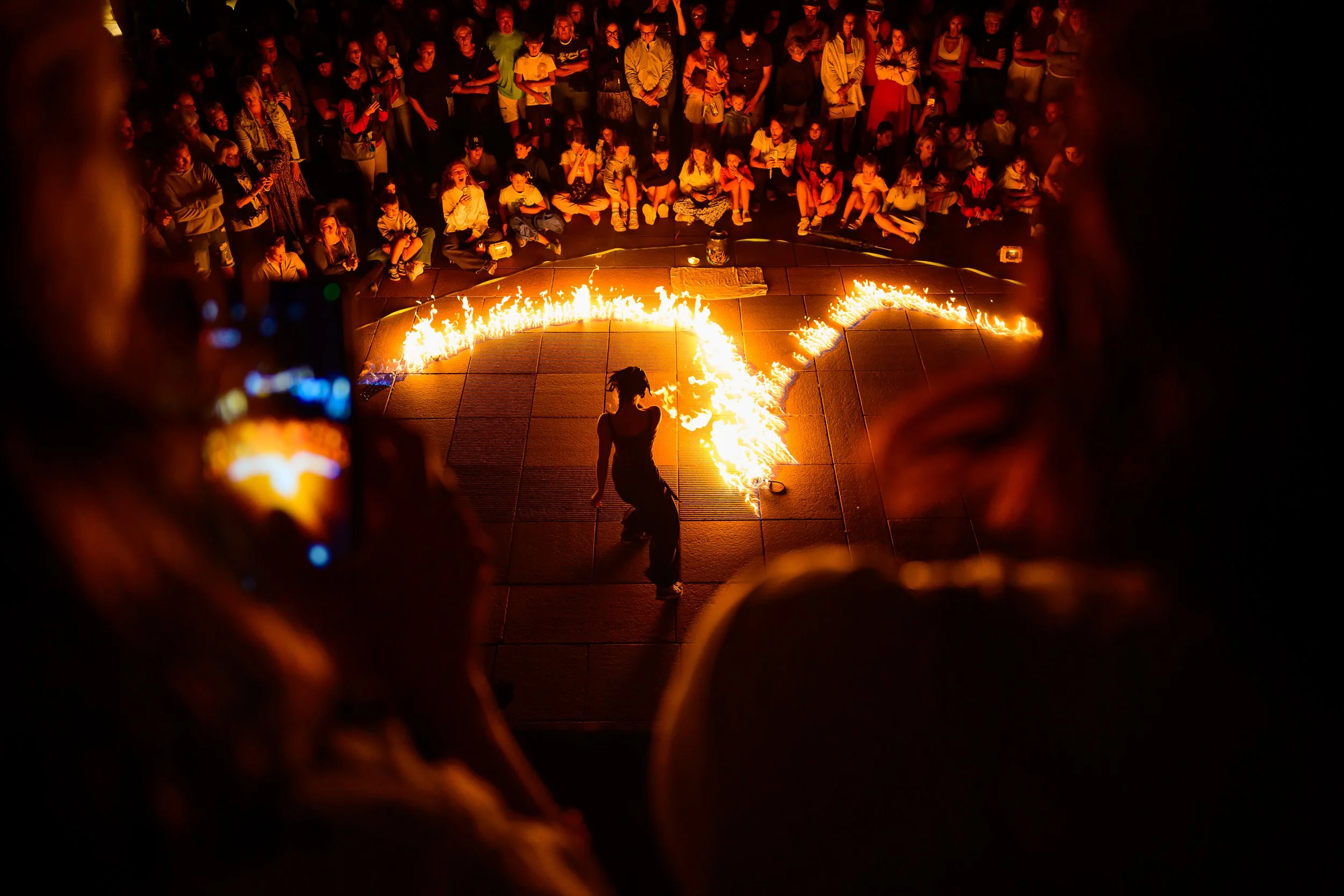 Fire Art Showcase, Pieve Di Cadore, Italy