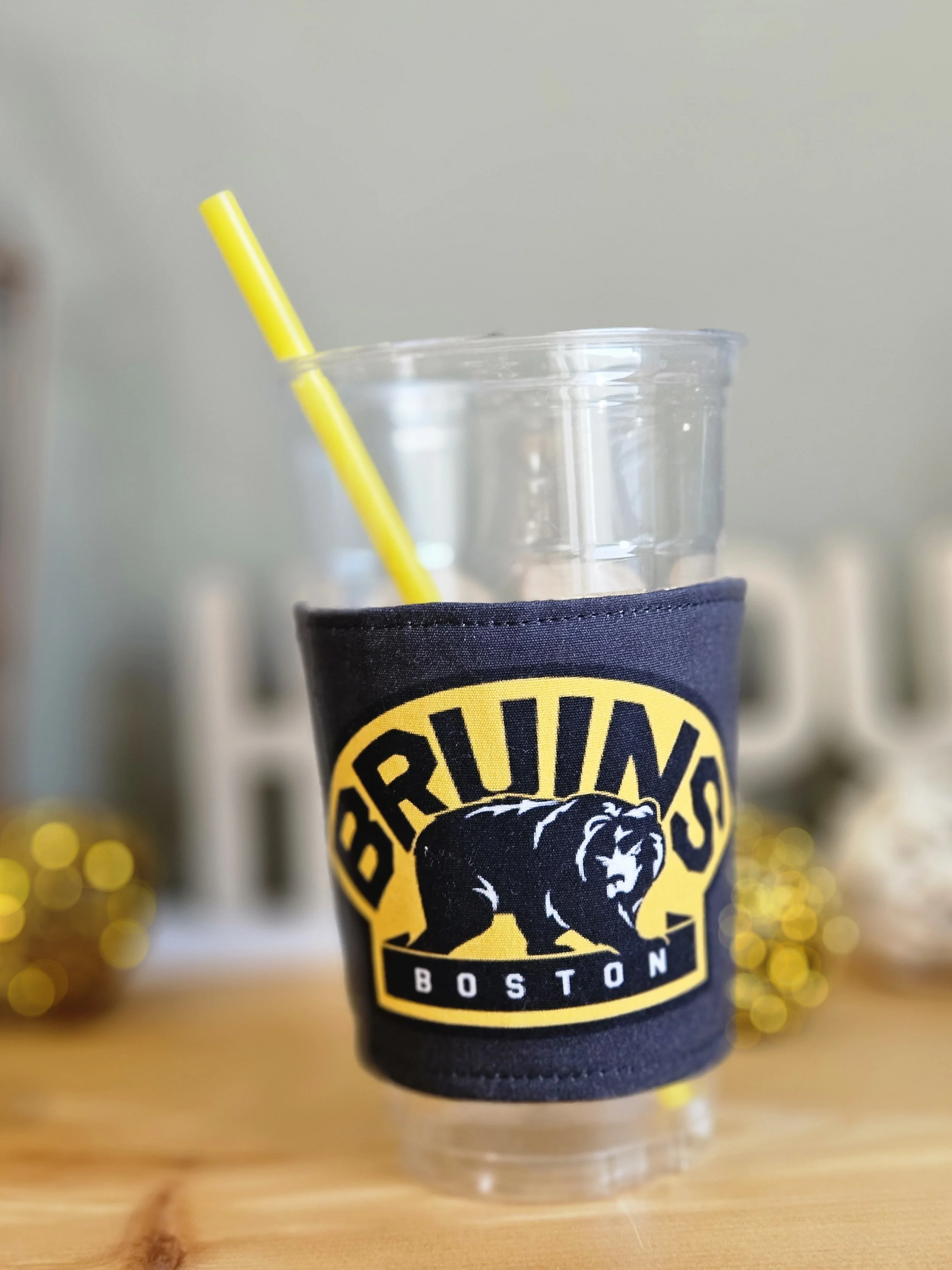 Bruins / Sunflower  XL Cup Cozy
