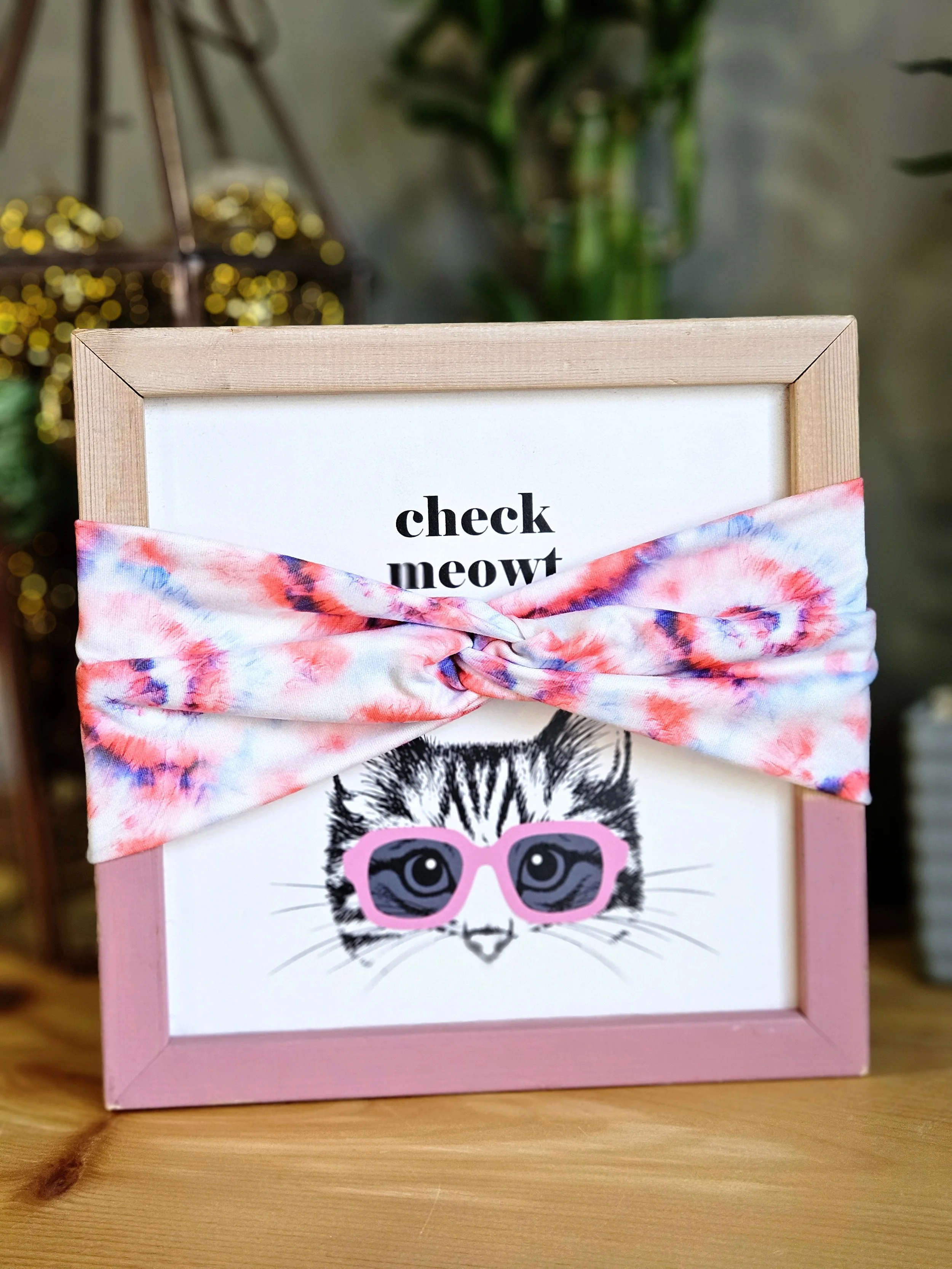 Tie Dye Twist or Not Headband