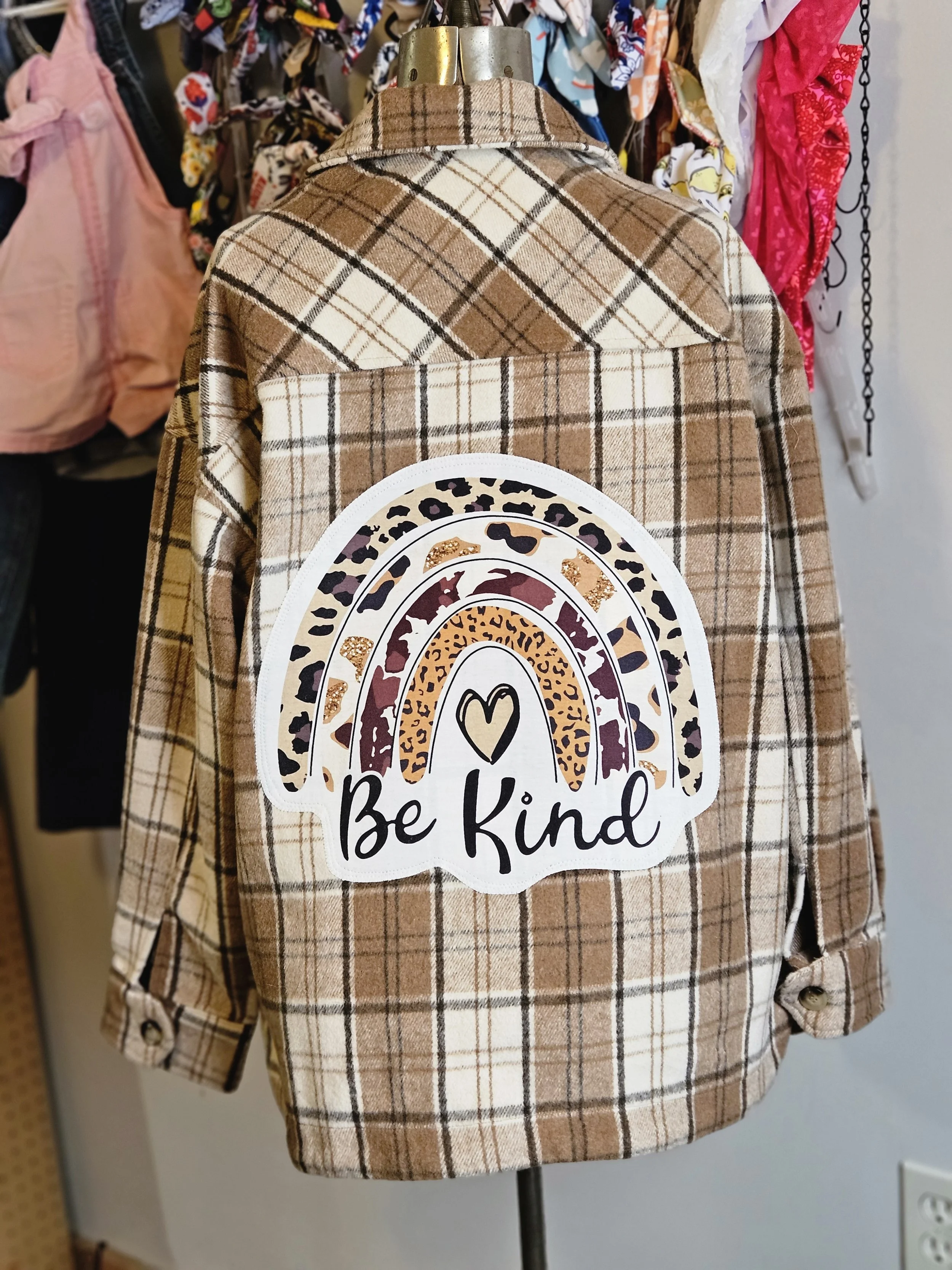 Be Kind upcycled SHACKET
