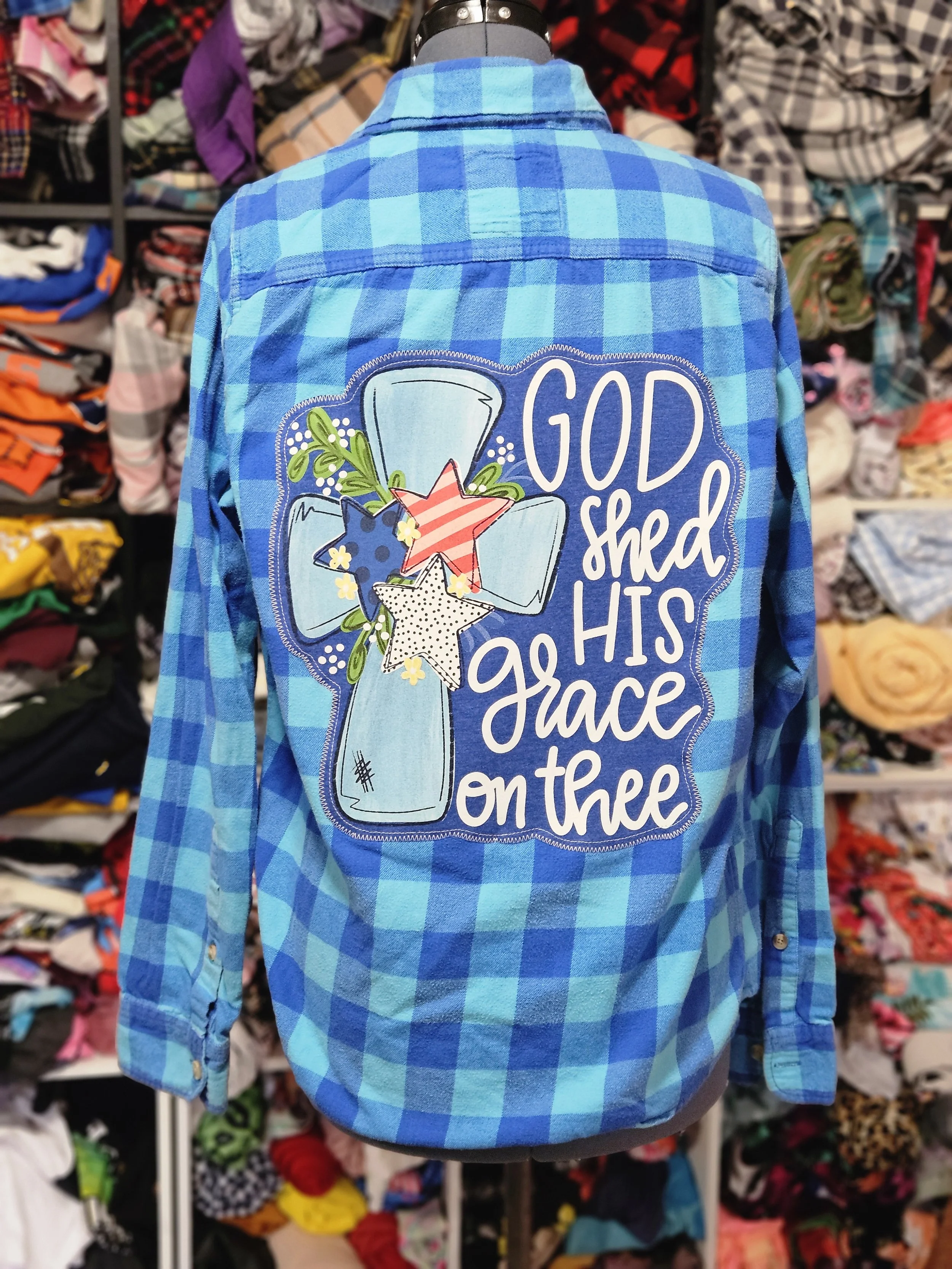 USA Flannel Upcycle