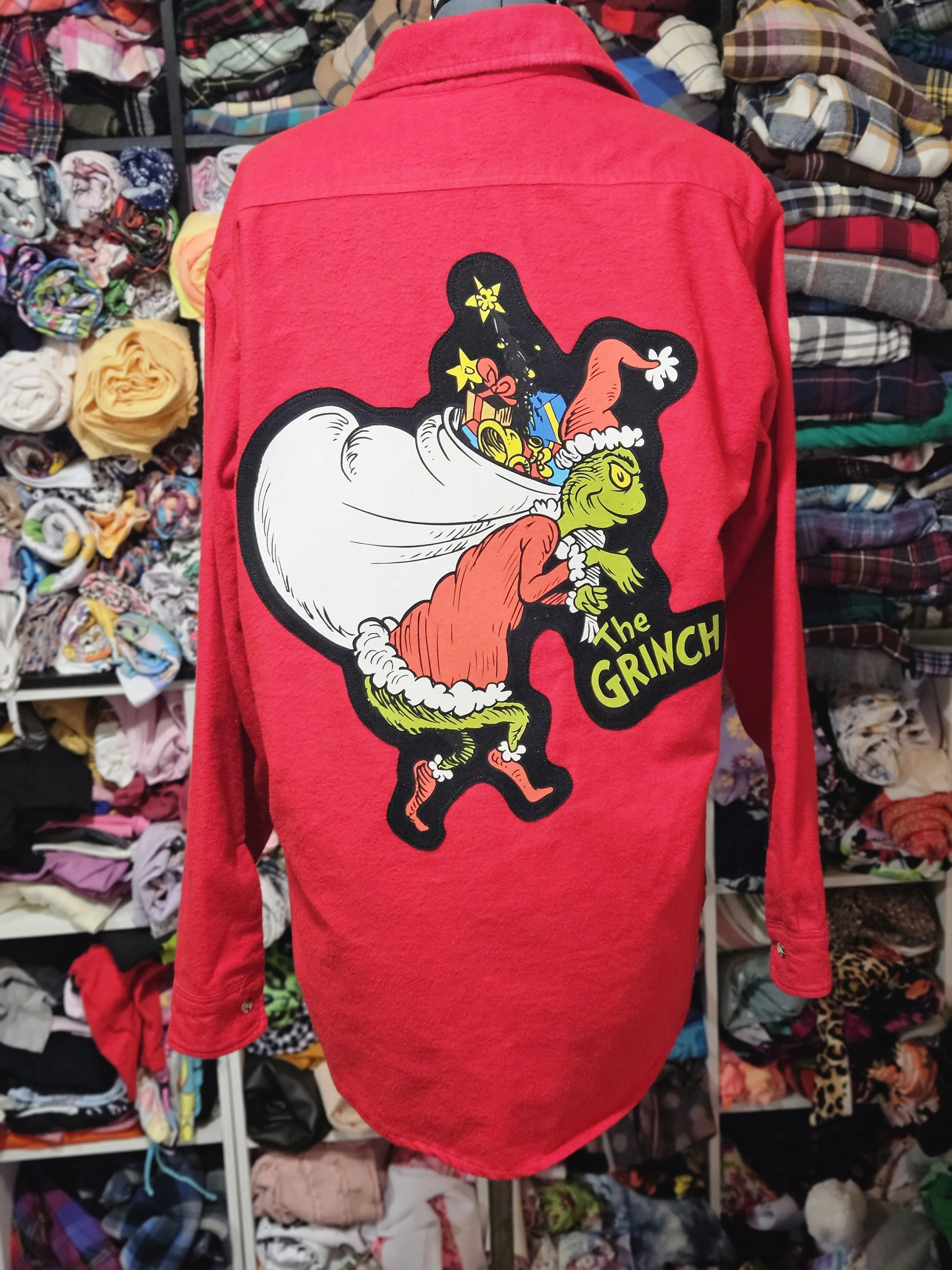Grinch Upcycle -please note imperfection