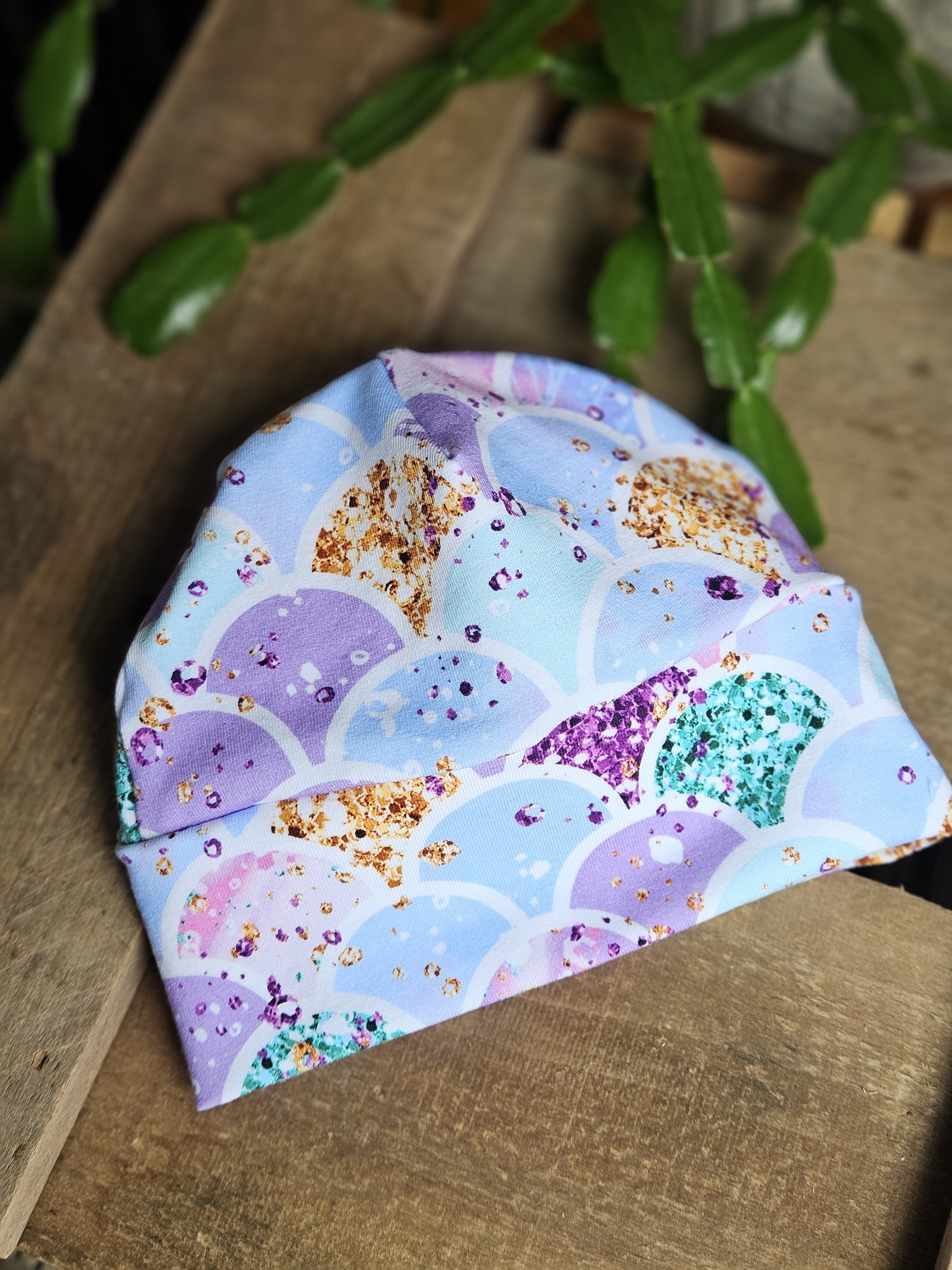 Mermaid Scale Baby Hat