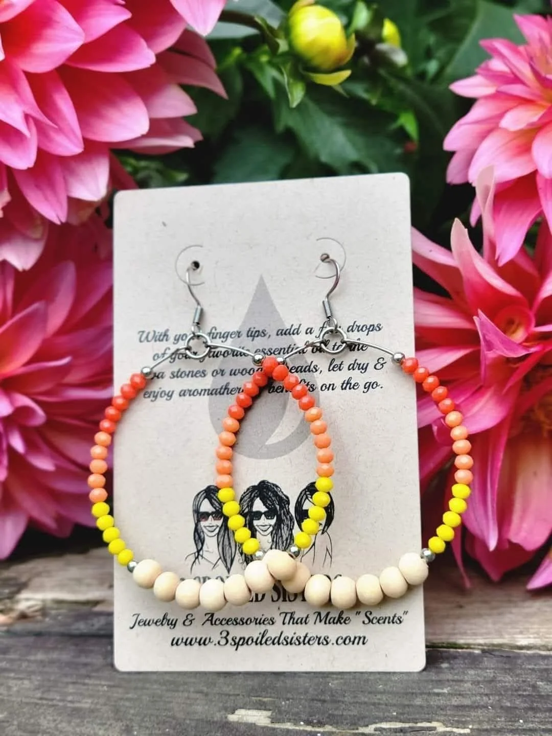 Sunset Front Facing Hoops