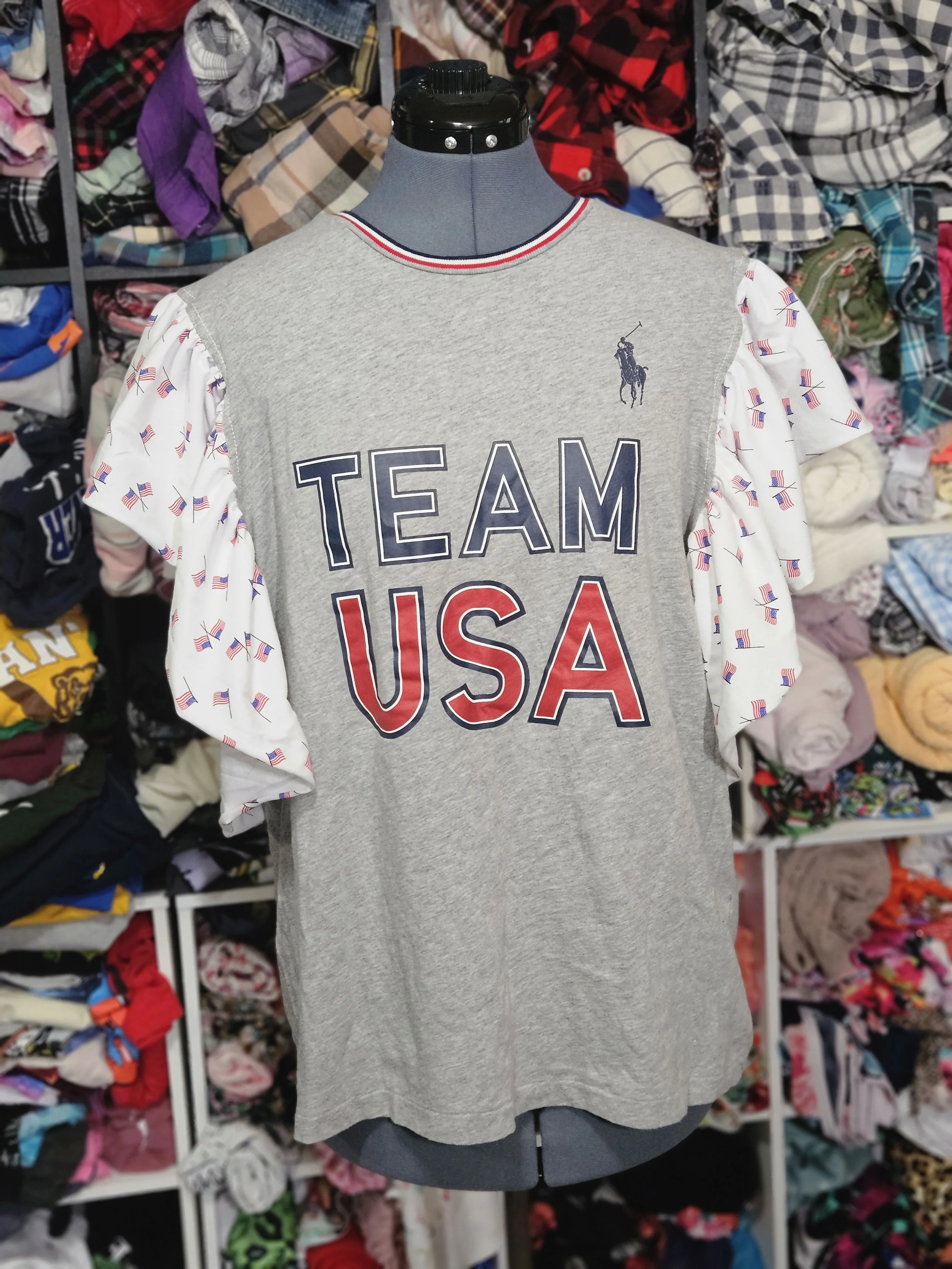 Winged Wonder TEAM USA Top