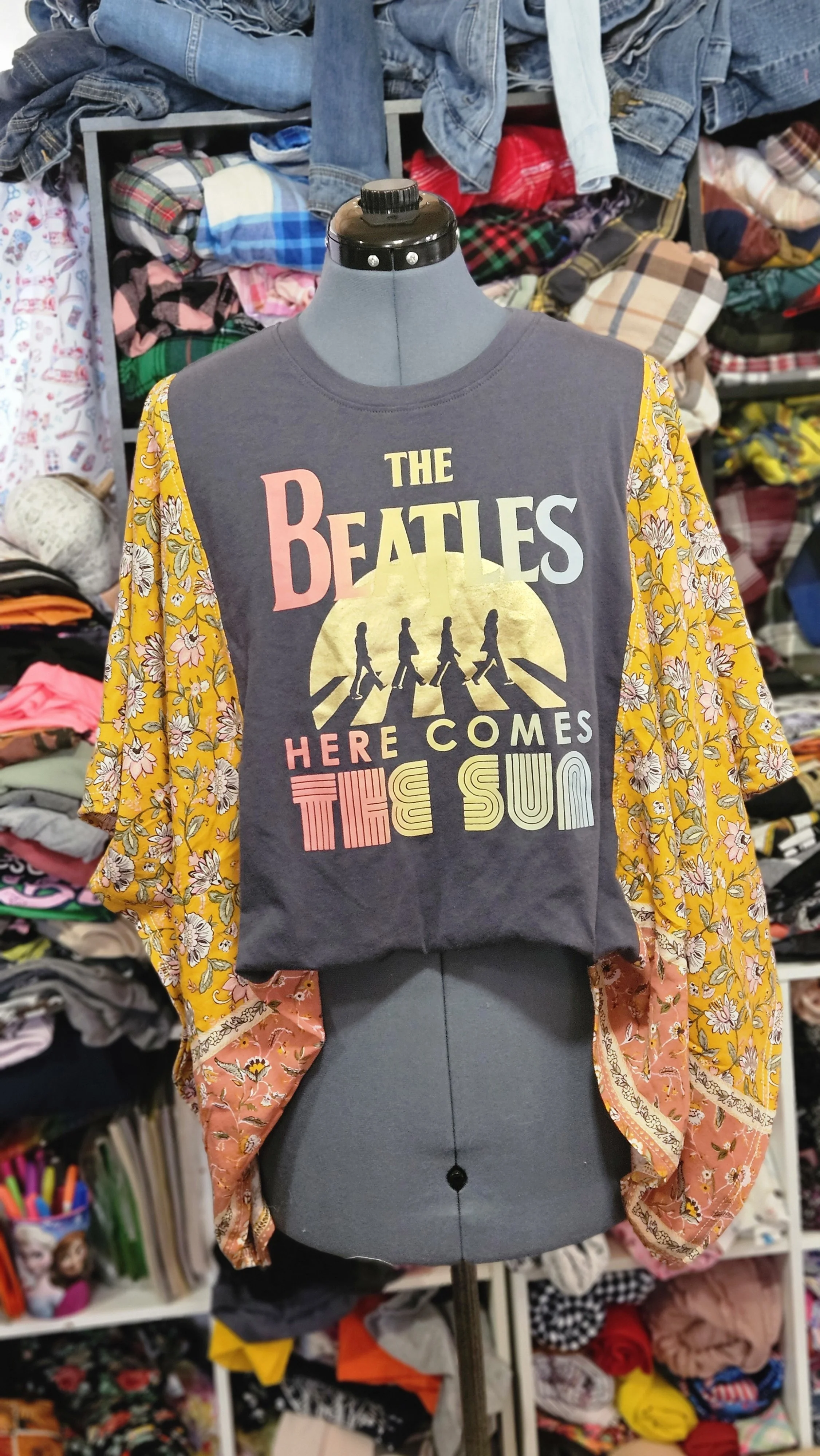 Beatles Chique Tee Upcycle
