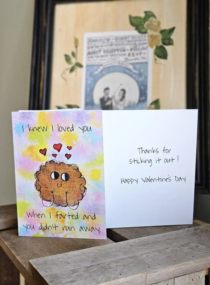 Funny Valentines Greeting Card