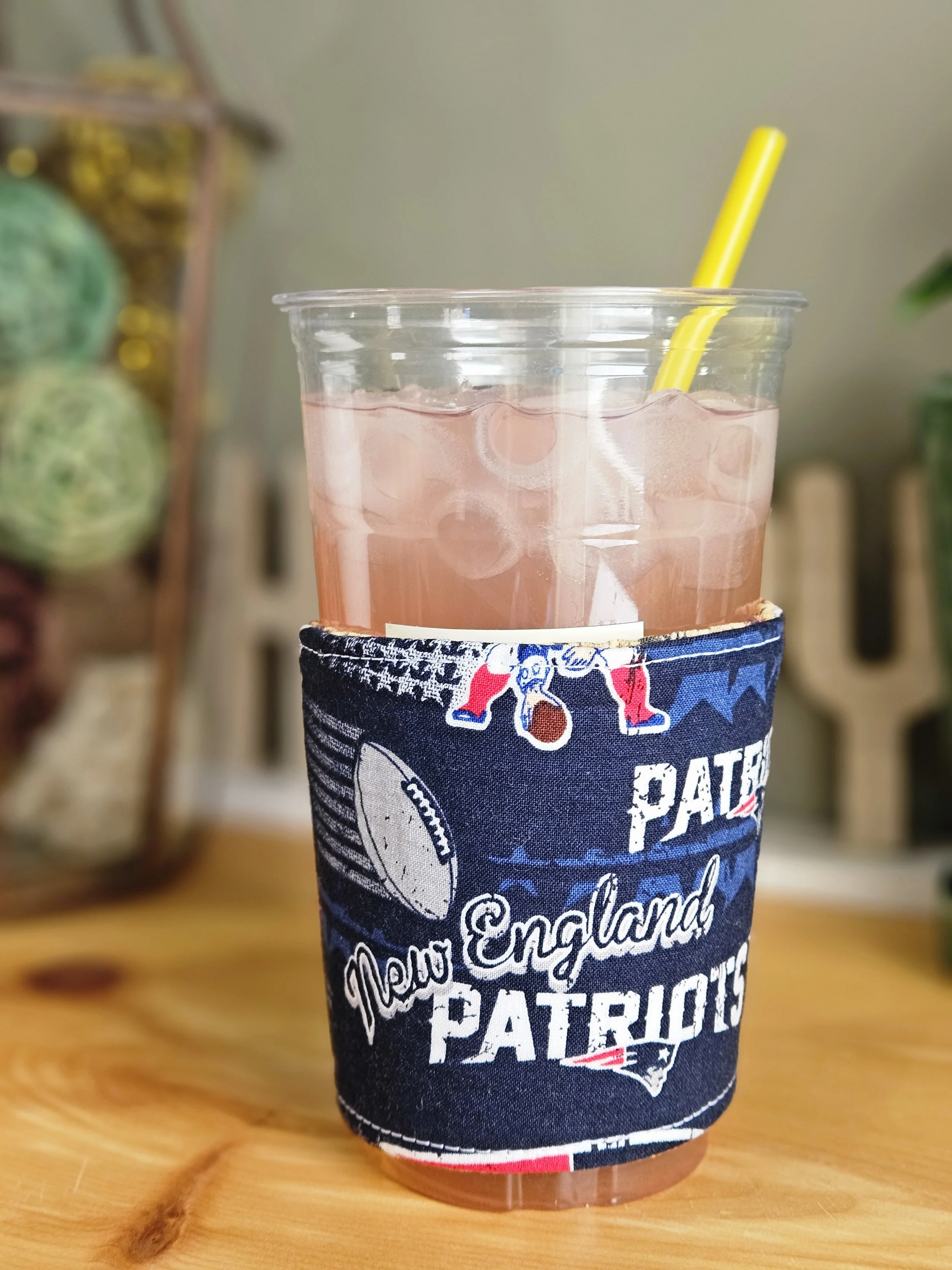 Patriots / Sunflower  XL Cup Cozy