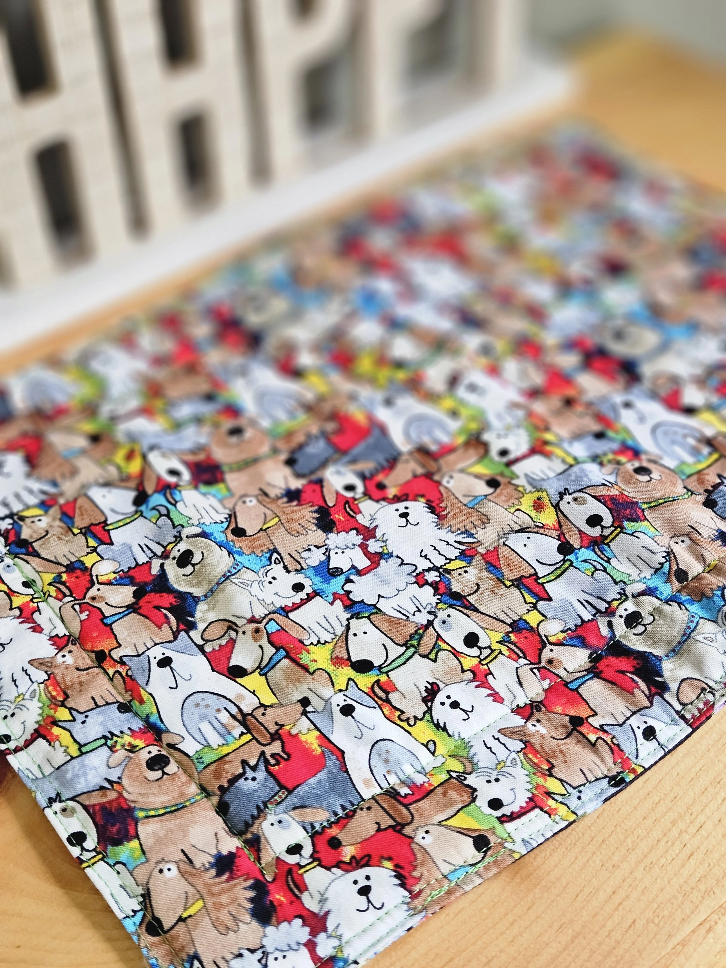 13.5 x 10" Doggies Hot pad