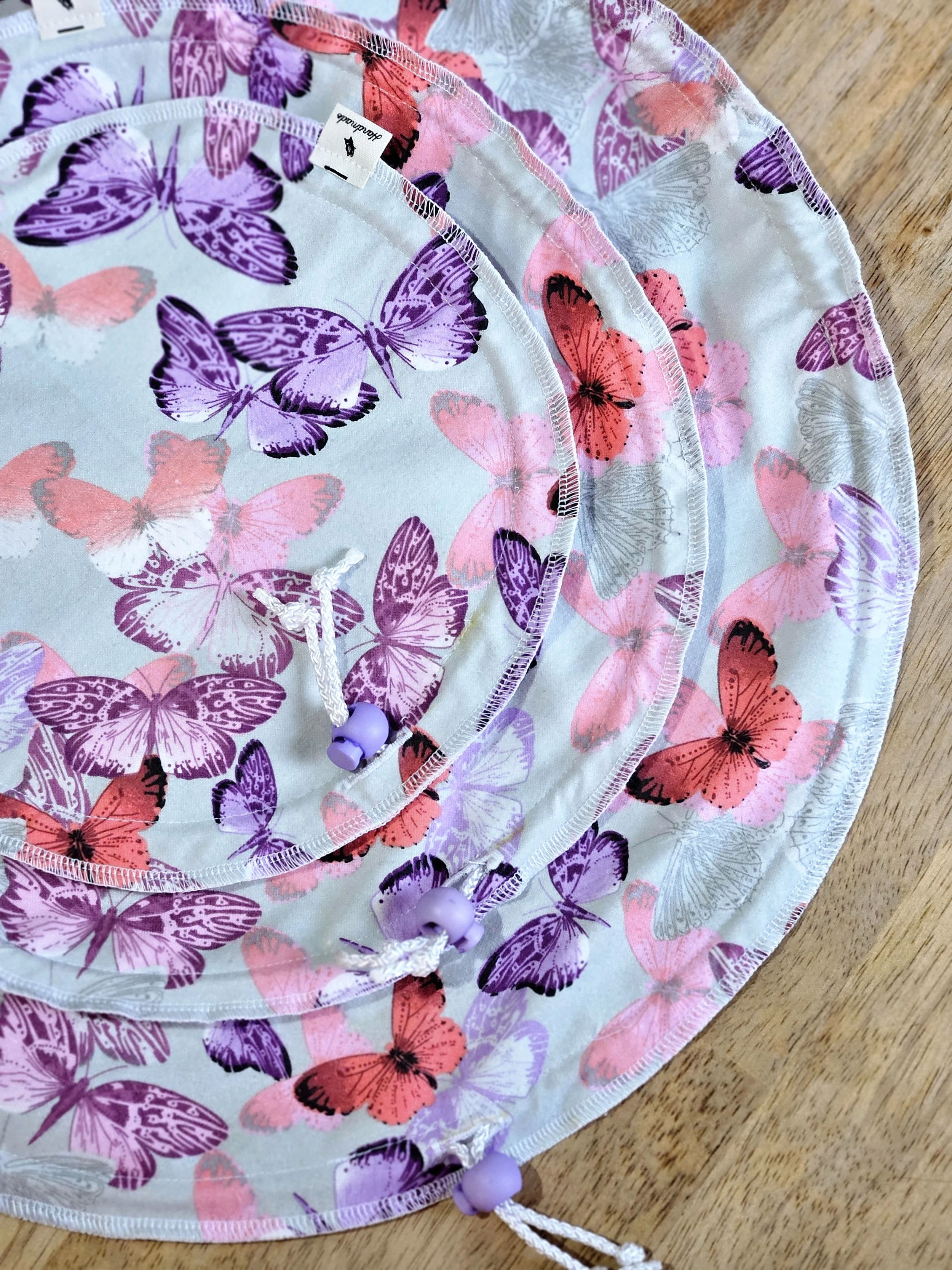 Butterfly Food Safe Bowl Cover- 3 PACK