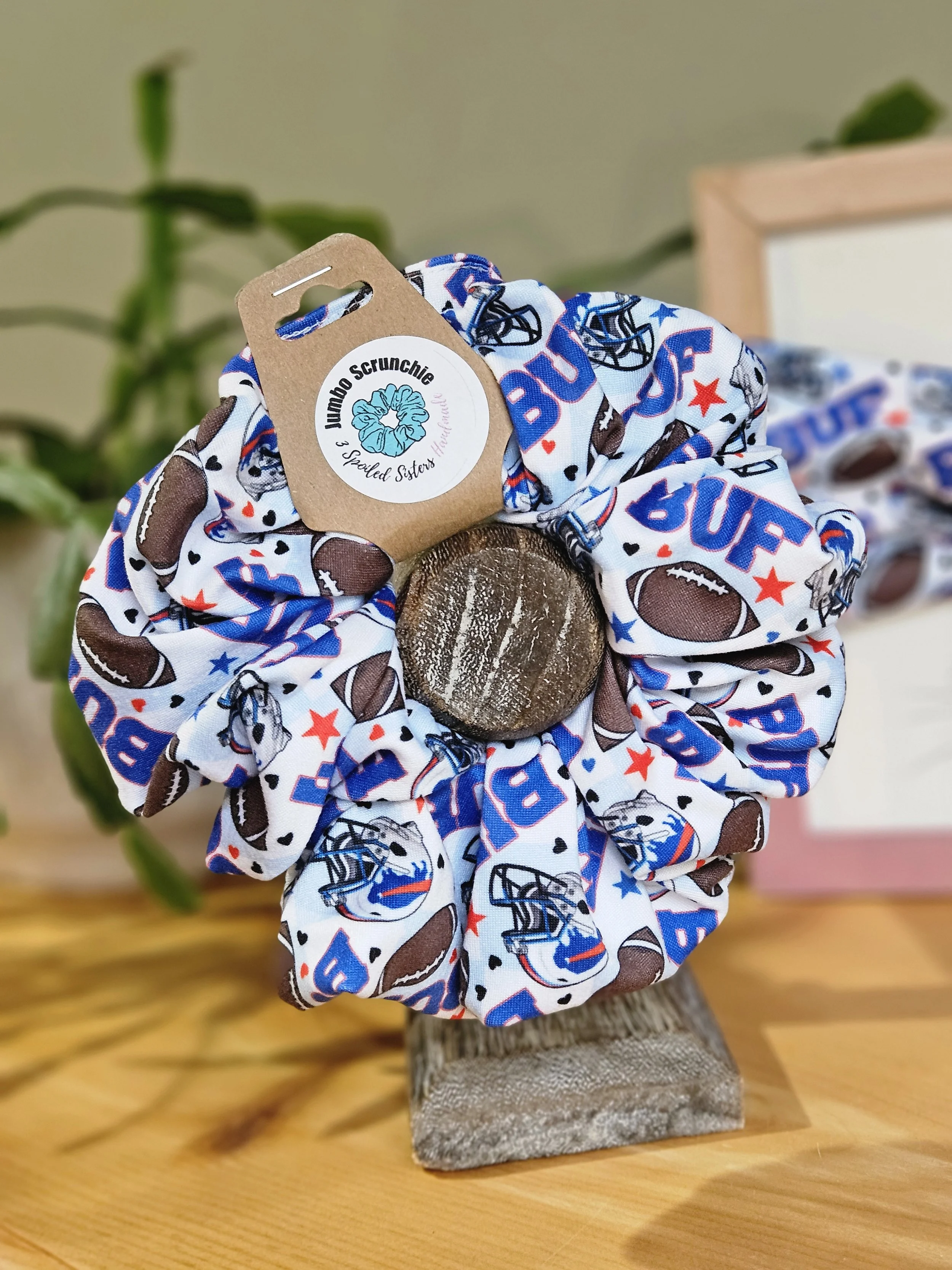 Jumbo  Bills Scrunchie