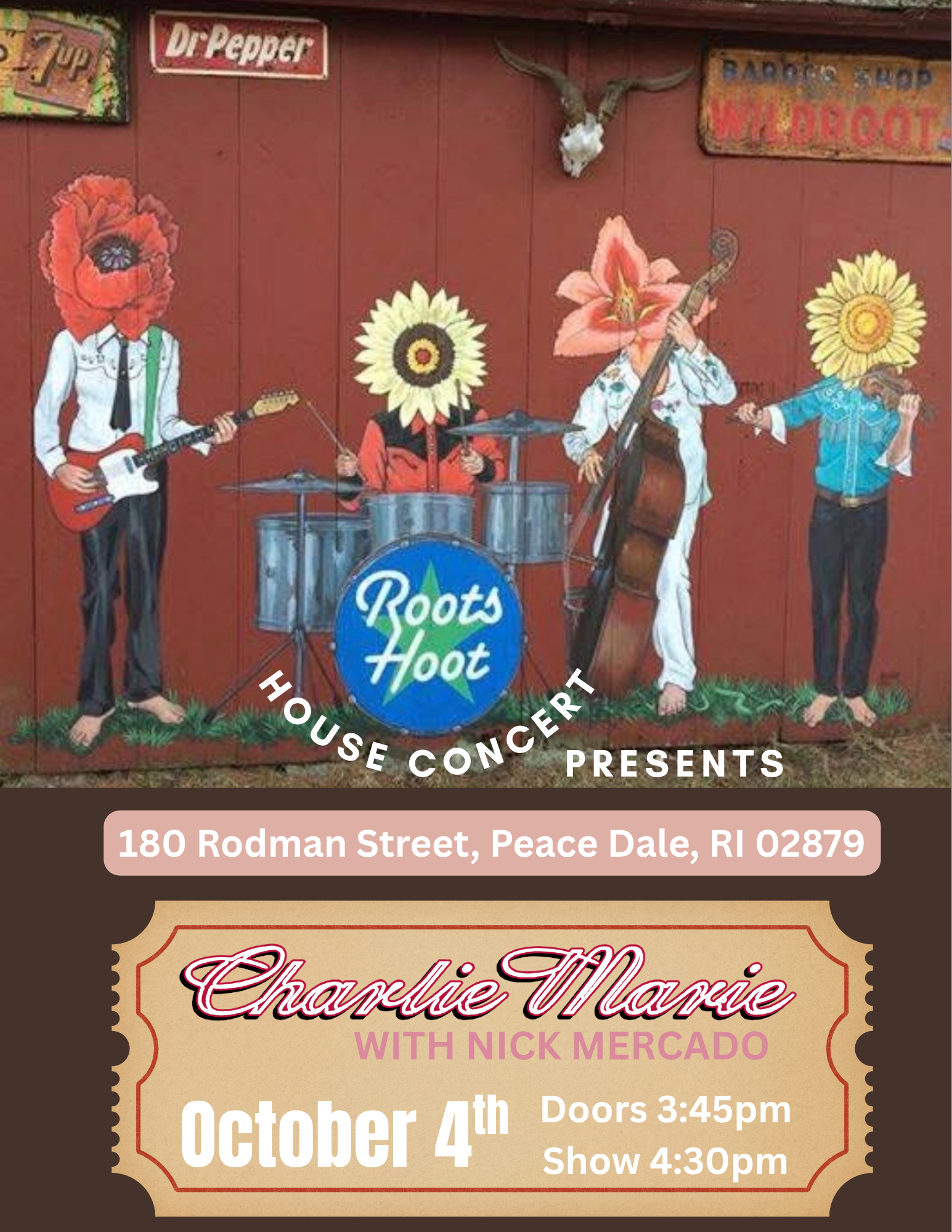 Roots Hoot House Concerts Series