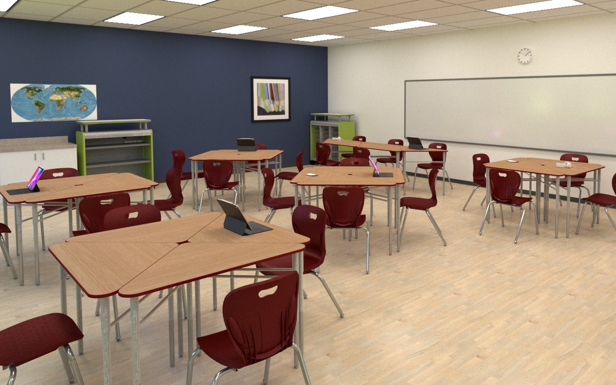 Today’s student-centric classrooms and learning spaces support engagement, collaboration, and today’s new realities.