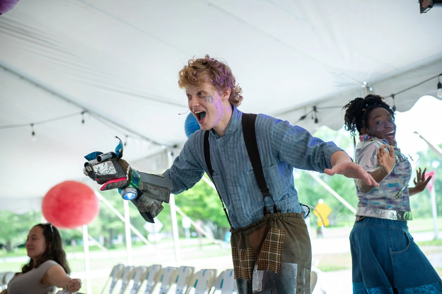 "Crisscrossing the Galaxy Faster Than the Speed of Light for a Hug" | Hangar Theatre