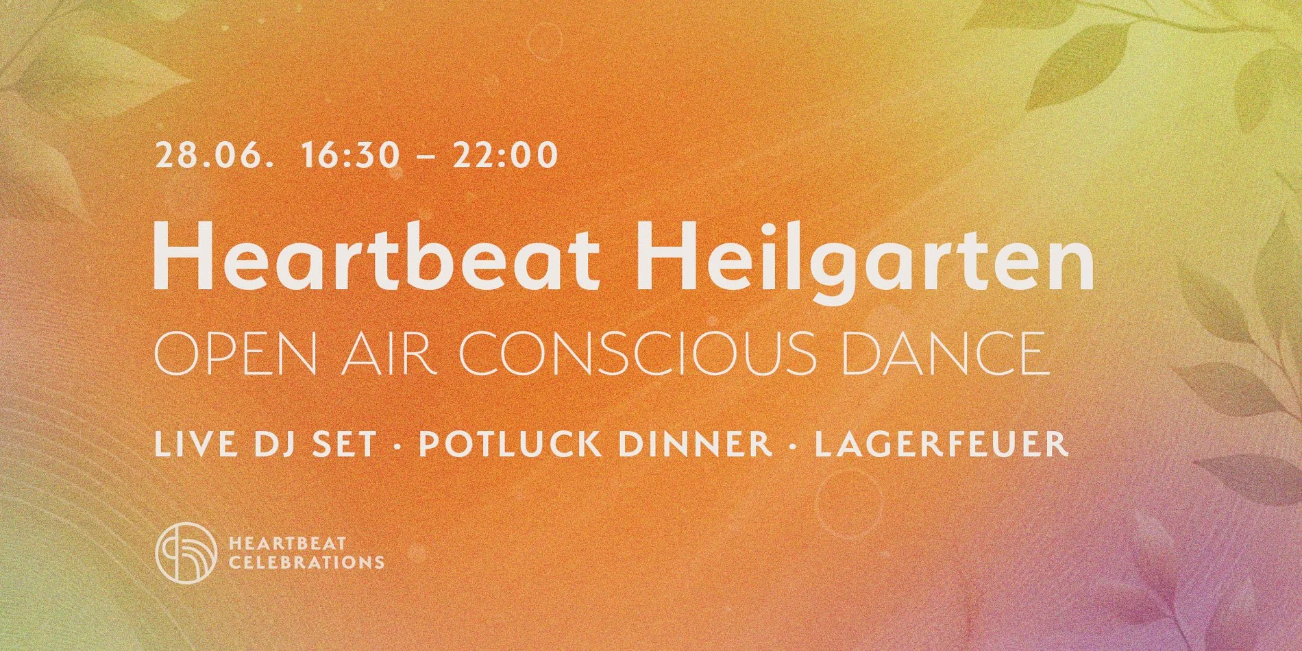 Heartbeat Heilgarten · Conscious Dance, Potluck Dinner &amp; Lagerfeuer