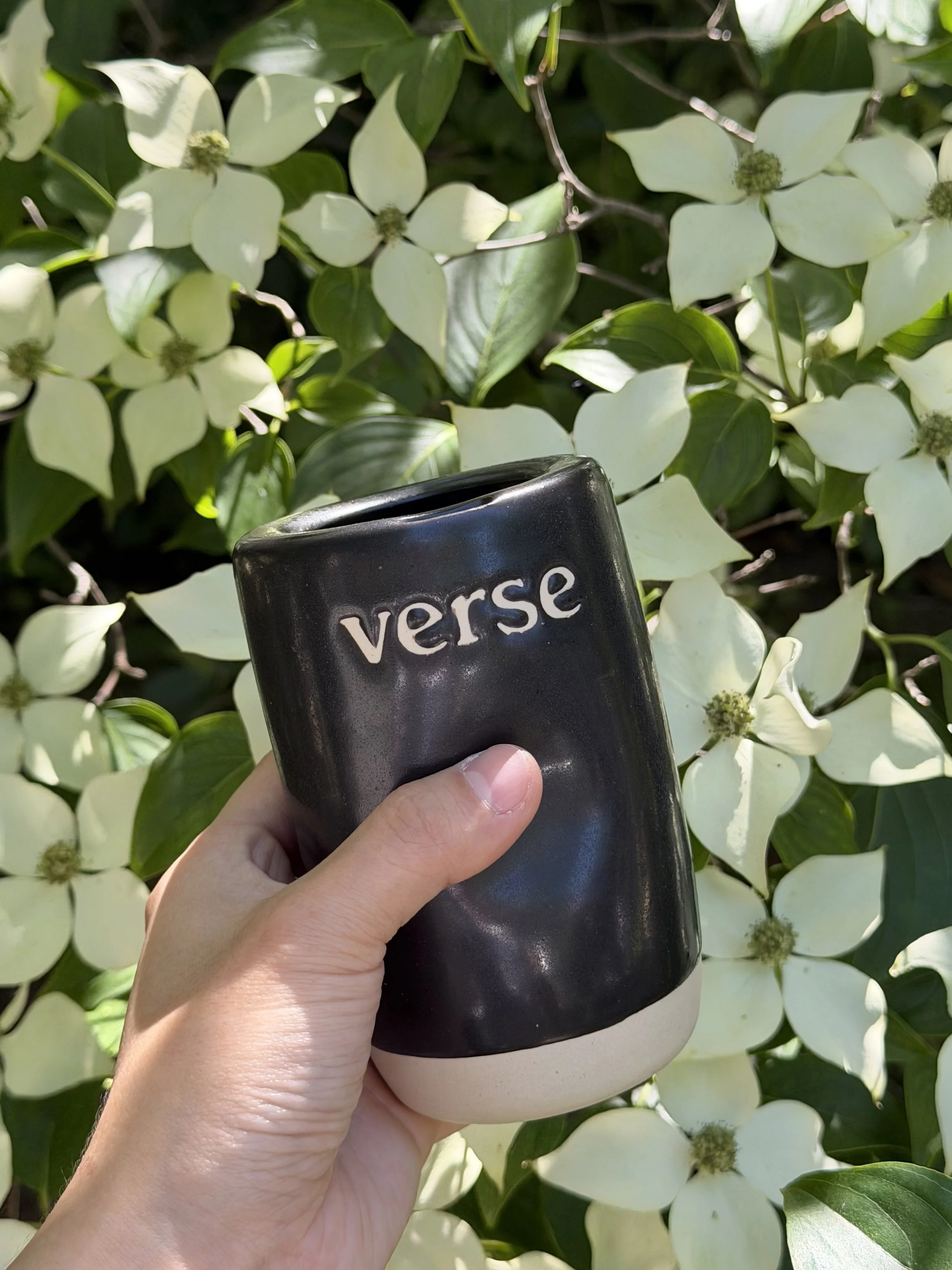 verse x sincerely goods tumbler - espresso
