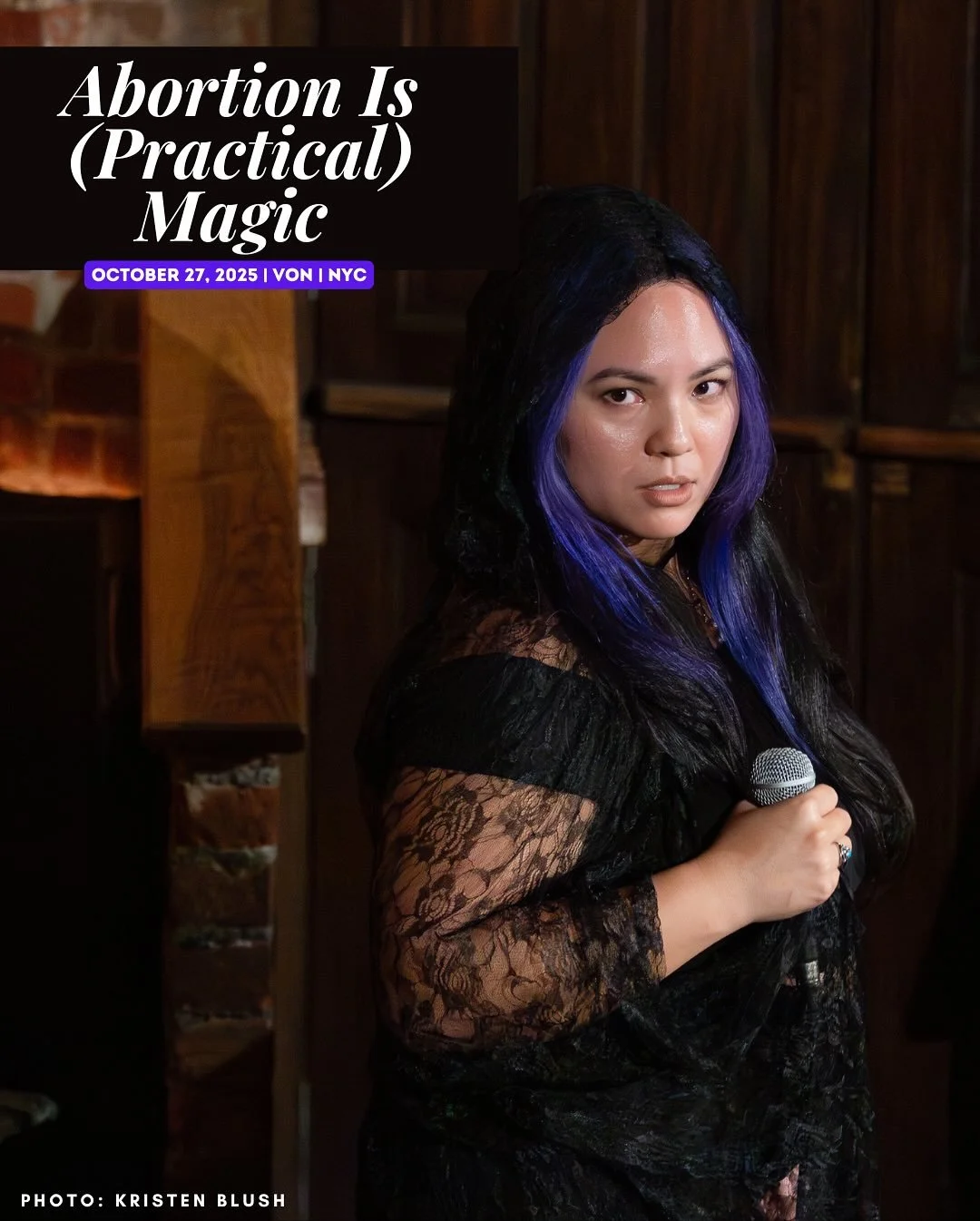 There&rsquo;s a little witch in all of us. ✨ Thank you to all who joined the coven last evening and supported abortion positivity.

Photos: @kristenblush