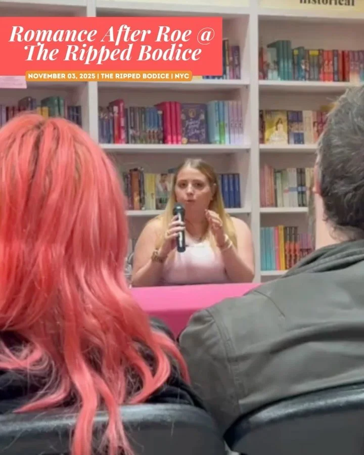 BOOKTOK RISE UP! We loved this chat about romance as an agent of narrative change and the way authors in the romance genre are meeting the moment post-Roe.

Thank you to @therippedbodice for having us, @joannashupe @brosandprose for joining us, and t