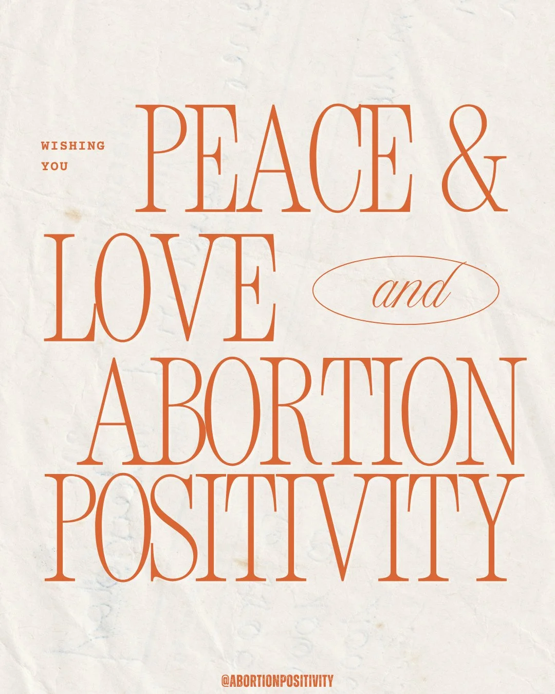 There is no peace without abortion access.