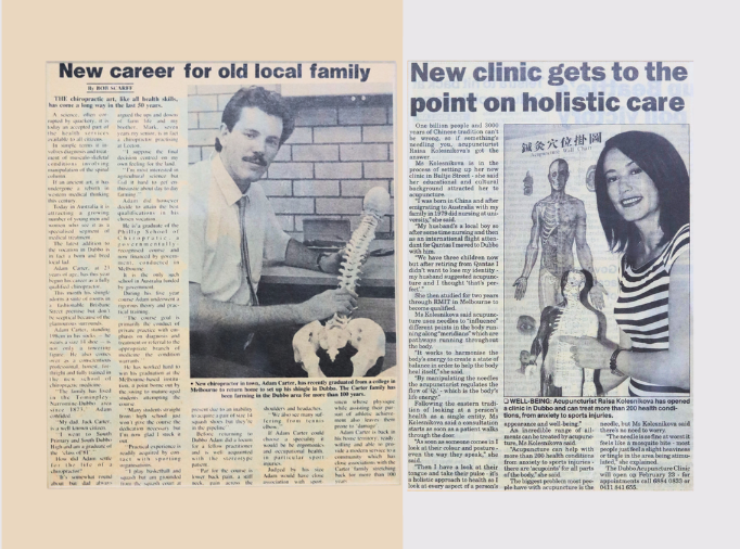 Where Chiropractic and Acupuncture Meet in the Heart of Dubbo