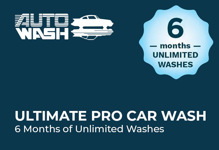 6 Month Unlimited Ultimate Pro Wash Club