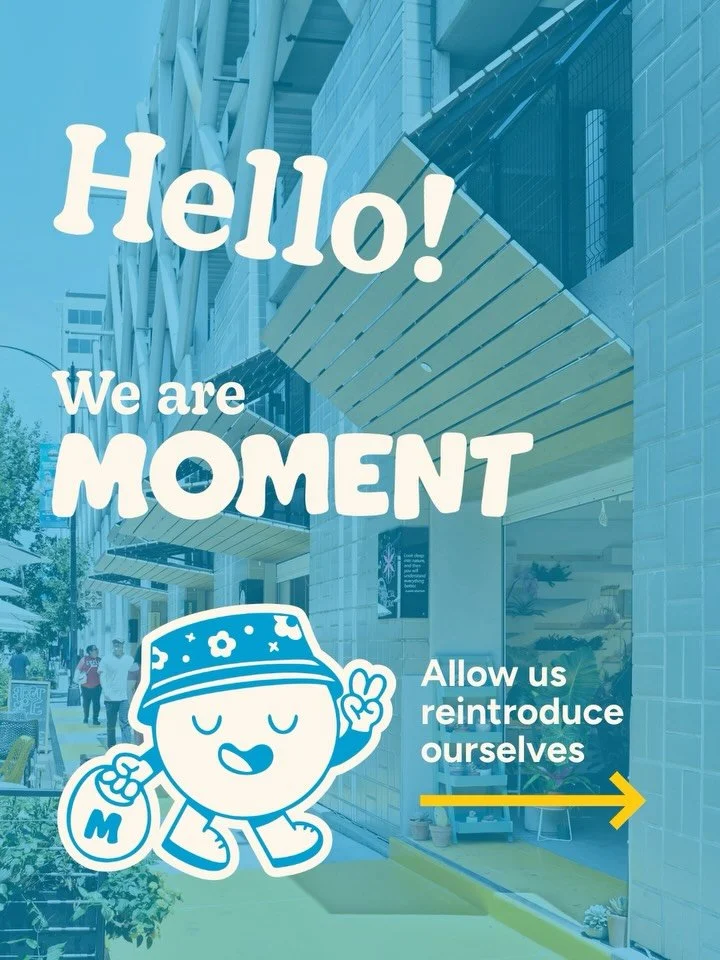 👋&nbsp;Allow us to reintroduce ourselves! Hello, we are MOMENT (@momentpopup)!

🏠&nbsp;In 2024, MOMENT launched as its own official branch of the company from its sister-brand and retail leader, @sjmade. MOMENT taps into the ever-growing creative s