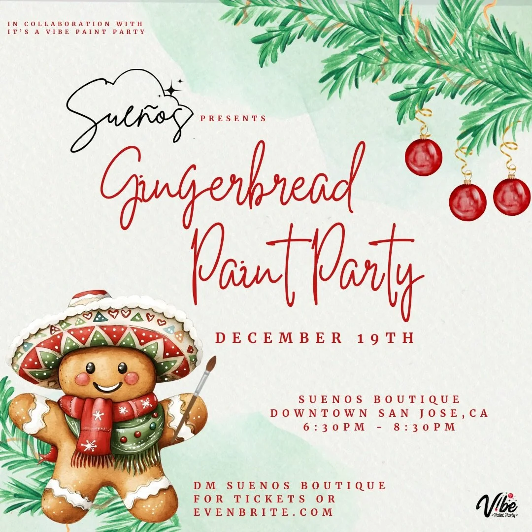 Gingerbread Paint Party at Sueños
