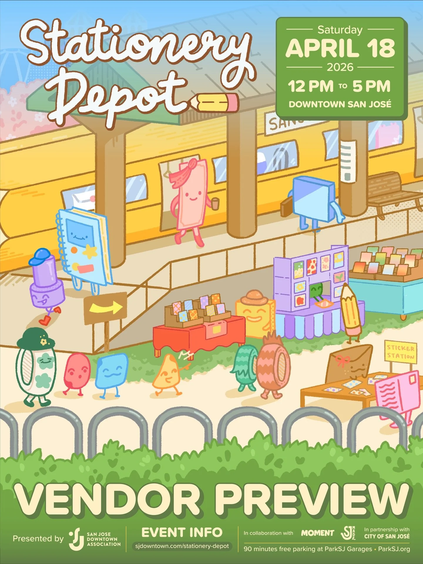 👀&nbsp;Preview part of the vendor marketplace for Stationery Depot 2026!

✏️ In order of appearance in the carousel:
@2jingis2jing (A10)
@okeyastationeryco (C30, C31)
@pikarar (A18)
@thousandskies (A09)
@ahintofoolong (A14)
@sherryspalette (C17, C18