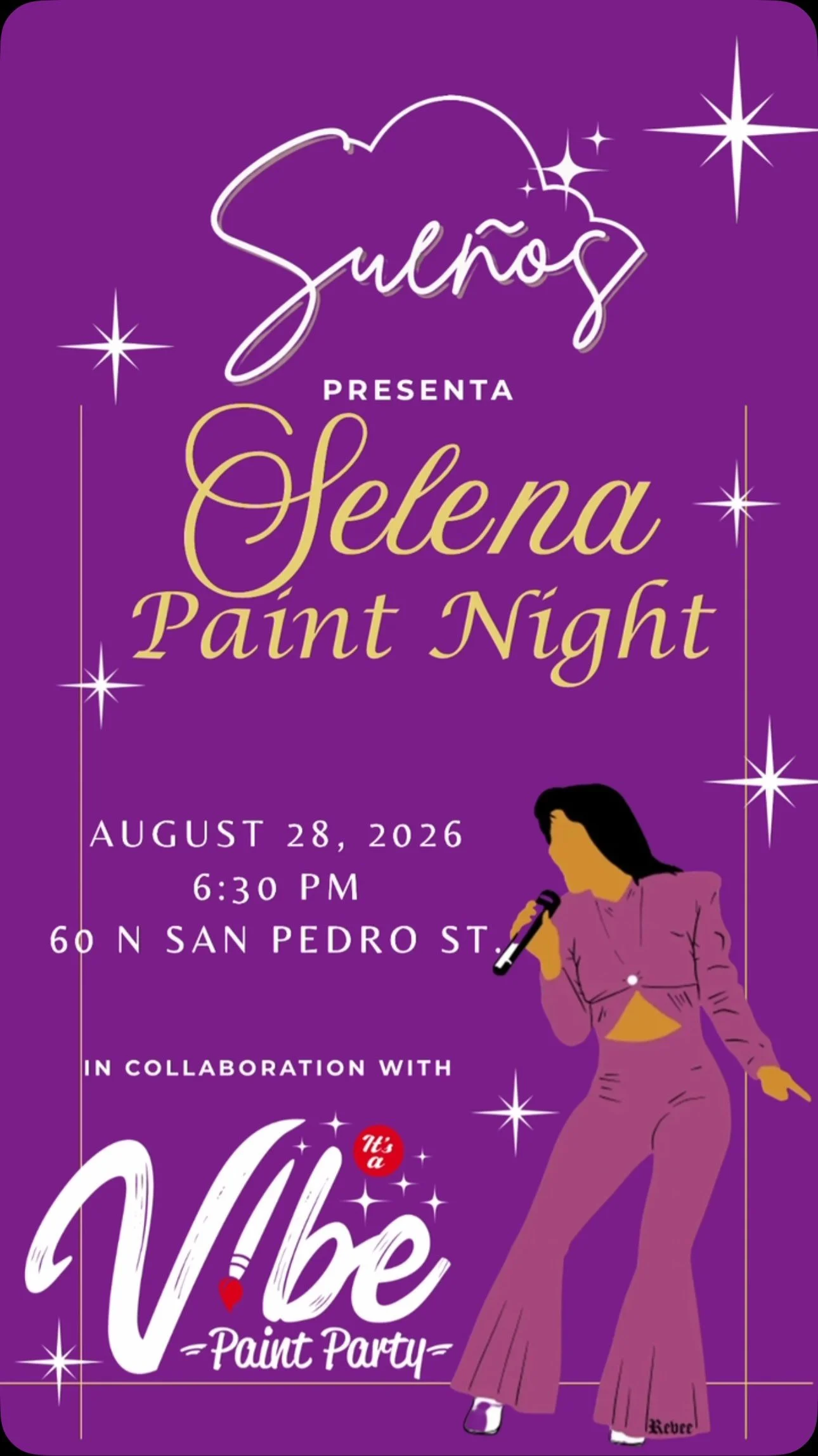 Selena Paint Night at Sueños