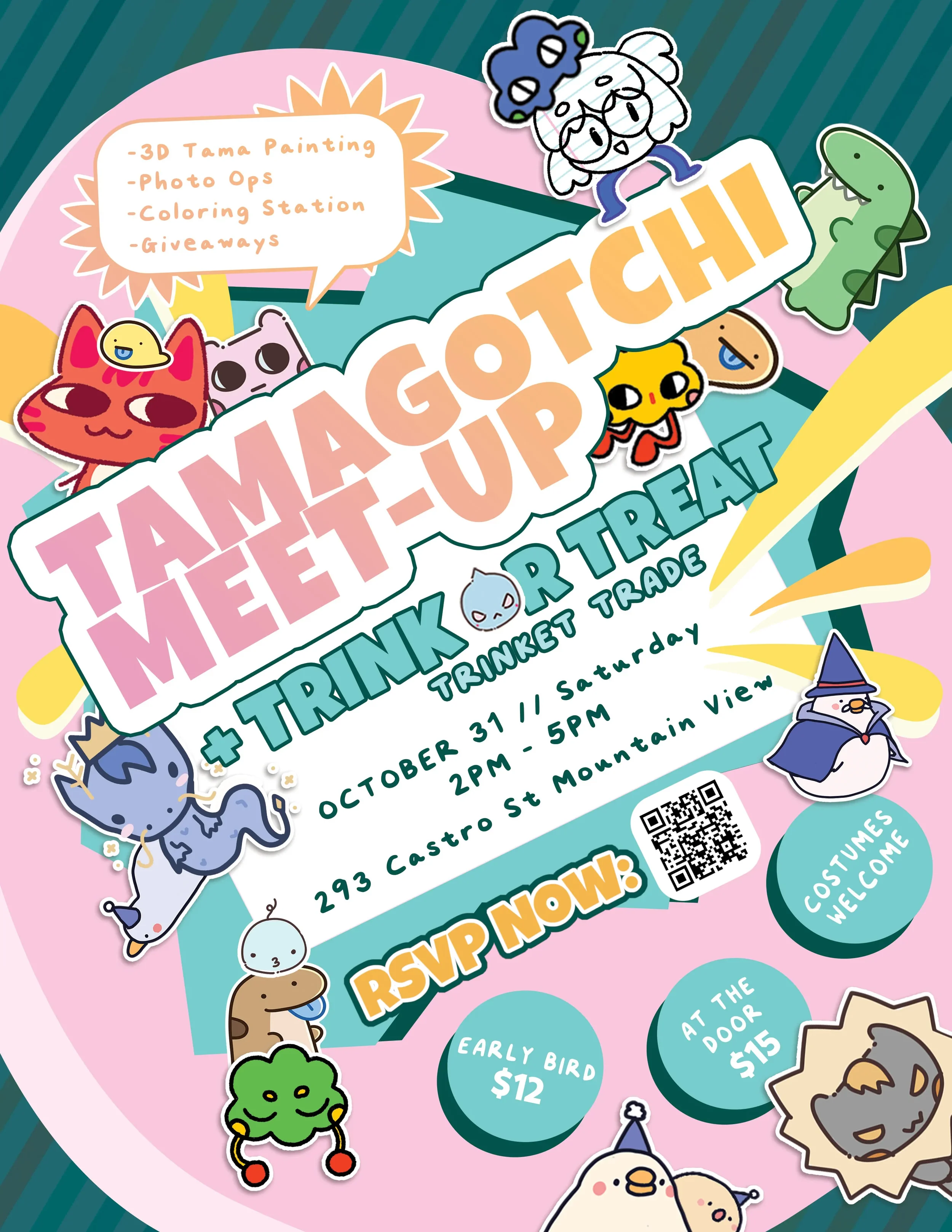 Tamagotchi Meetup - Trink or Treat! 