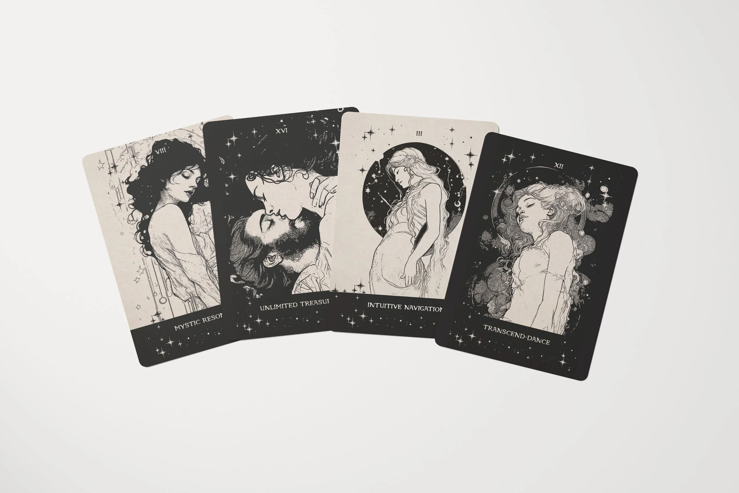 Ethereal Eros Oracle Deck, Cards