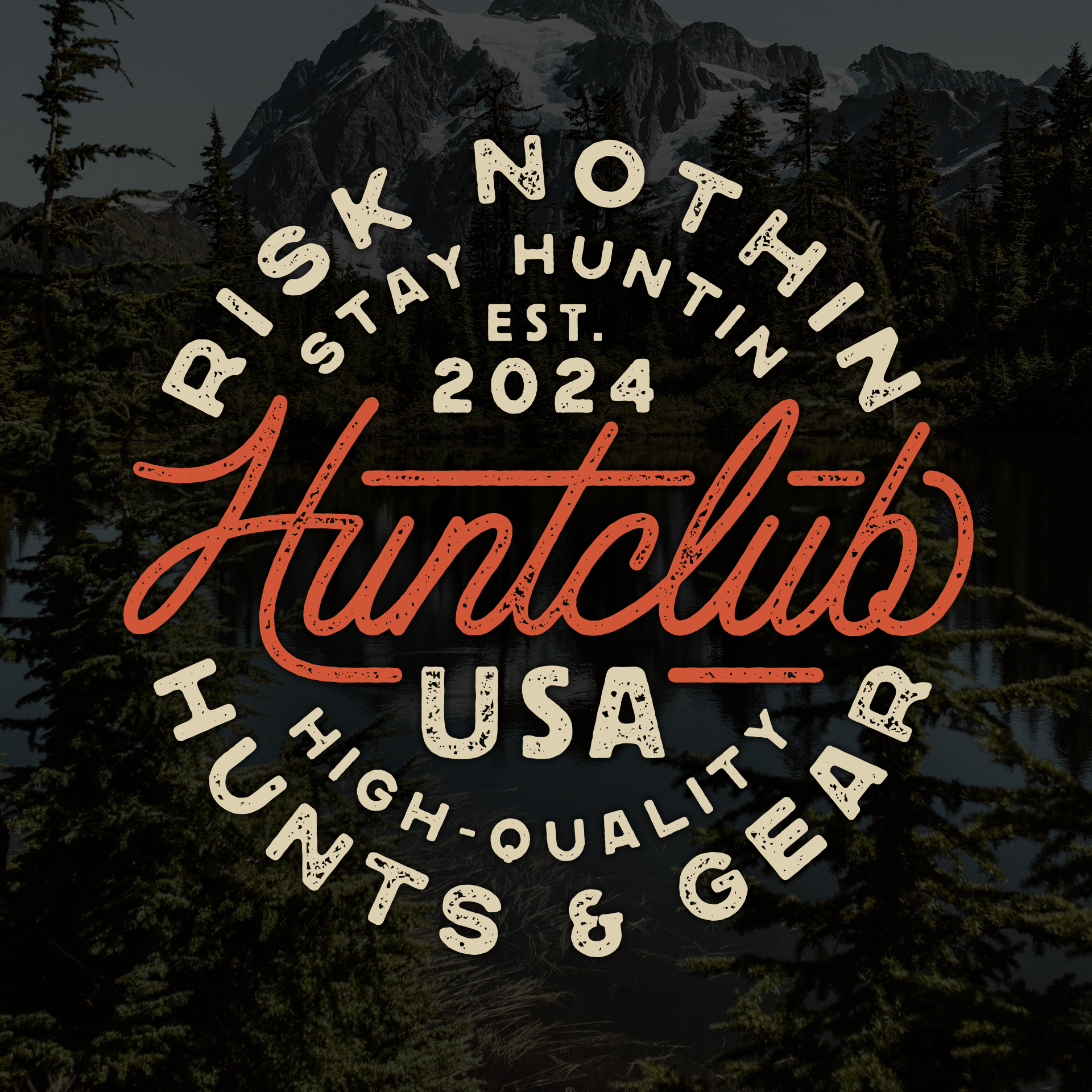 Hunting Logo Design &amp; Brand Identity for Huntclub USA