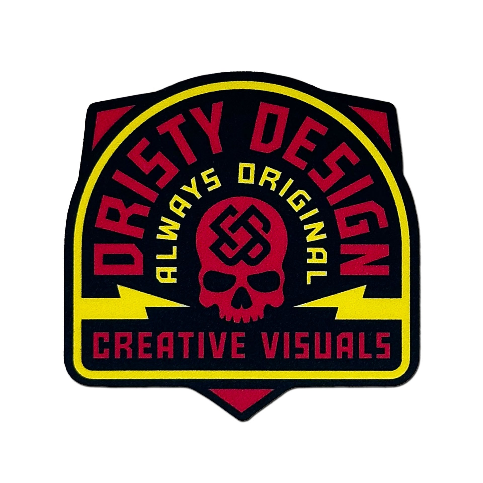 ELECTRIC BADGE STICKER