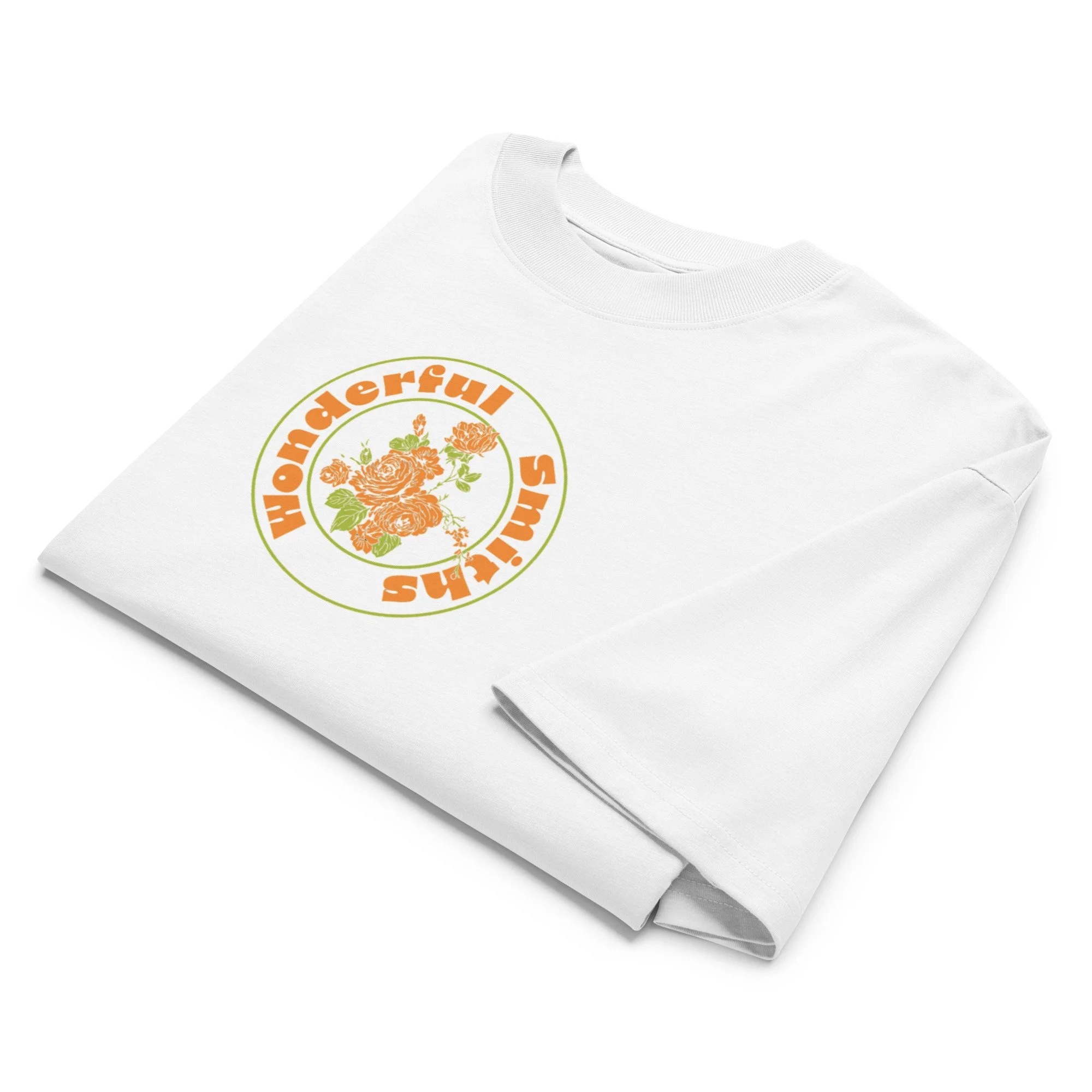 Wonderful Smiths Unisex Oversized High Neck T-Shirt