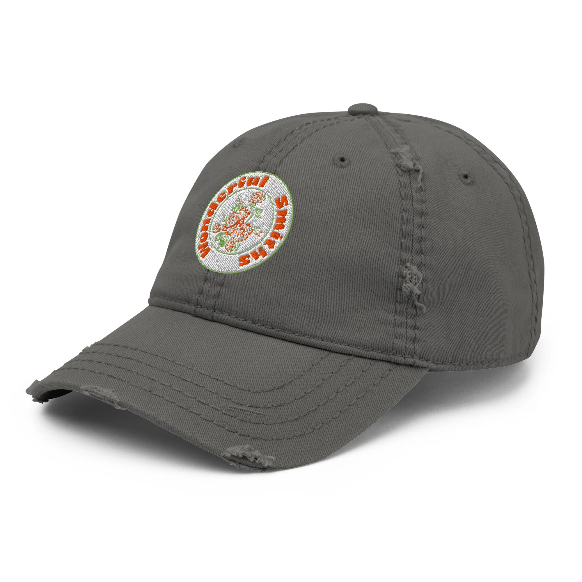 Wonderful Smiths Distressed Dad Hat
